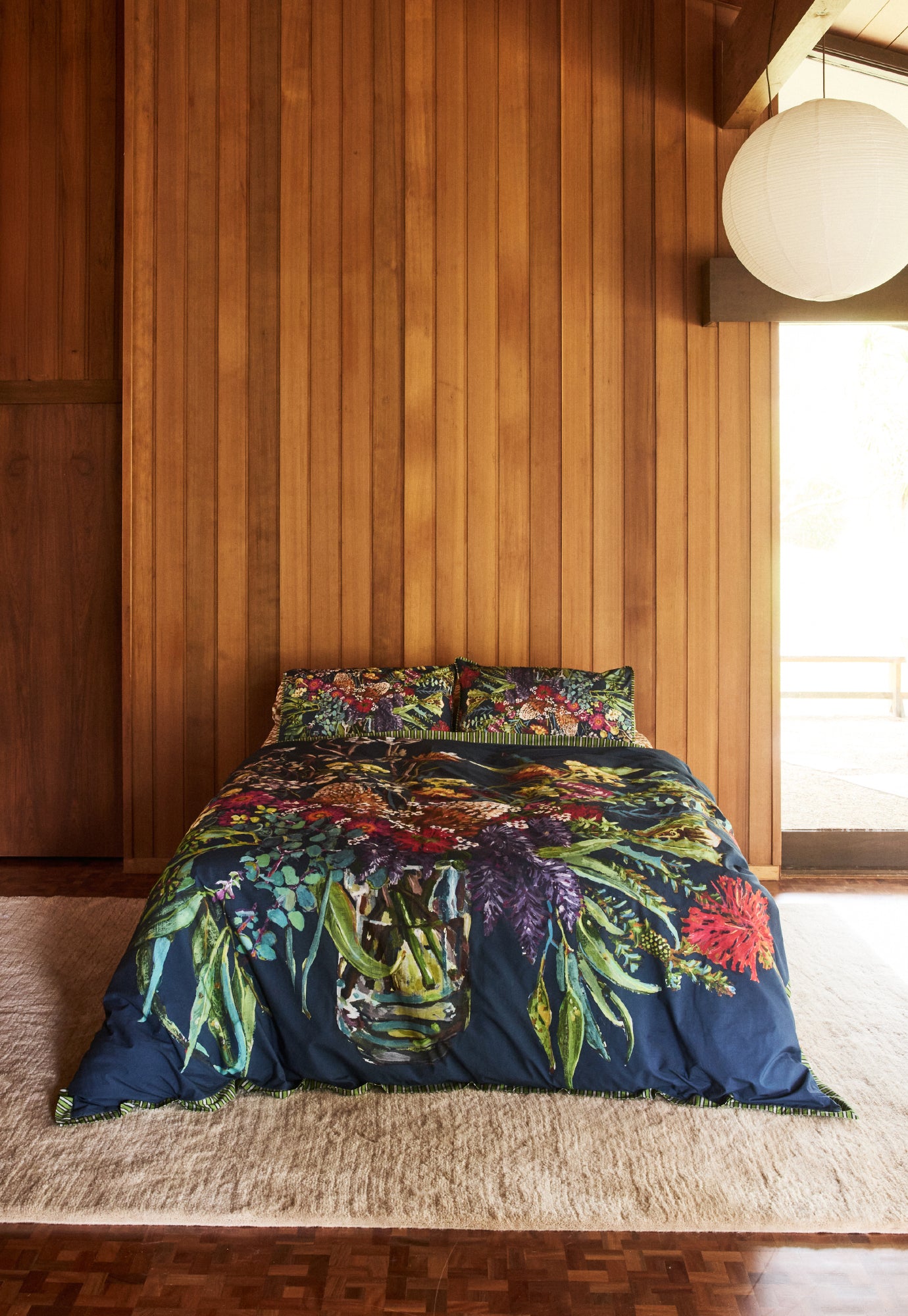 Organic Cotton Quilt Cover - Blossom Bouquet