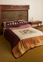 Organic Cotton Kantha Quilt - Shells