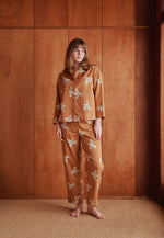 Long Pyjama Set - Cockatoo Brown