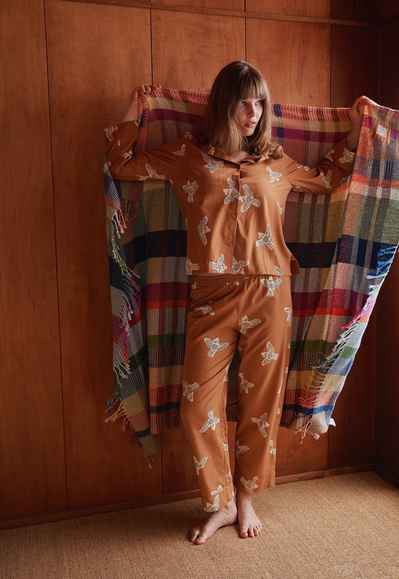 Handwoven Throw - Perennial