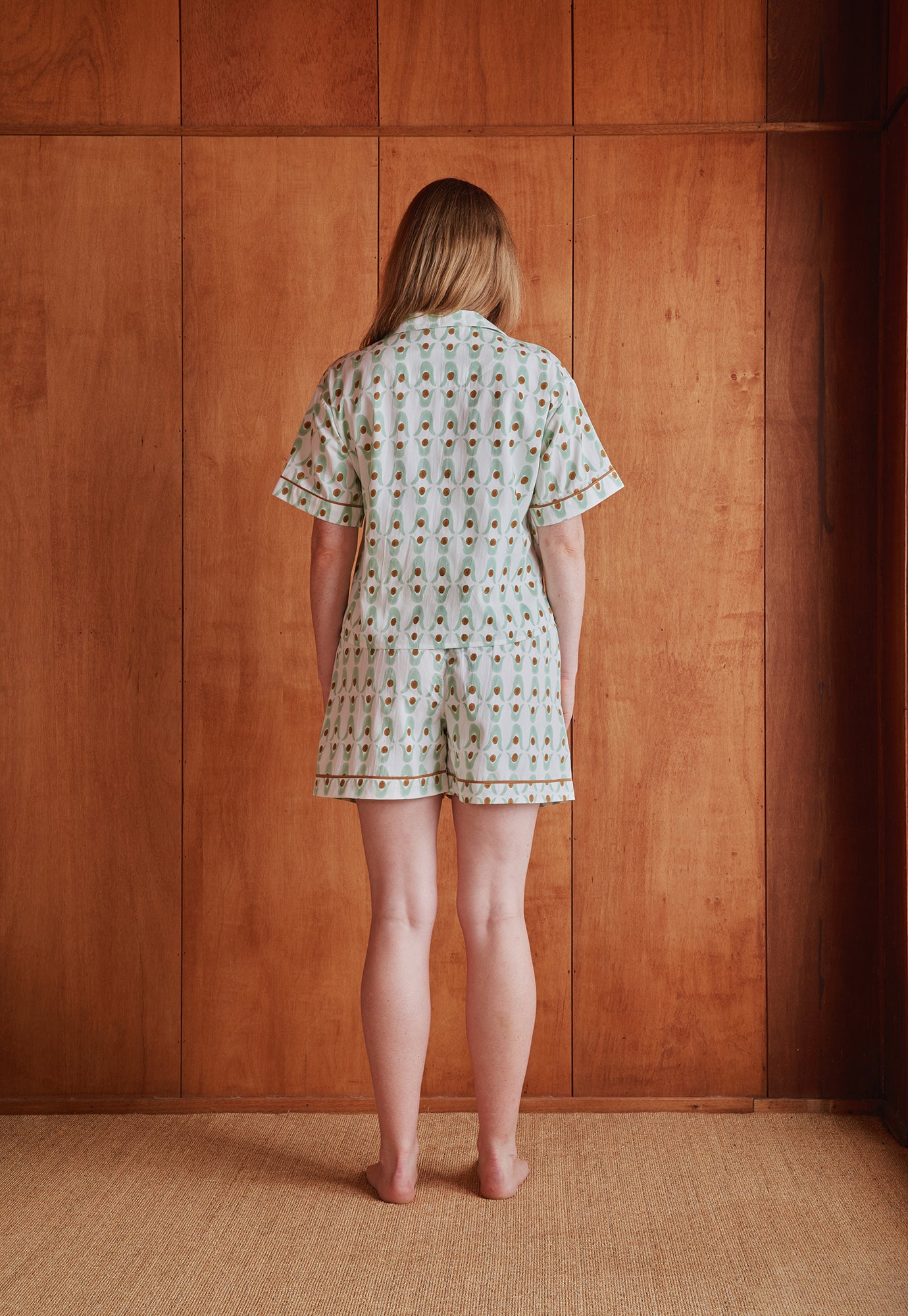 Short Pyjama Set - Geo Flower