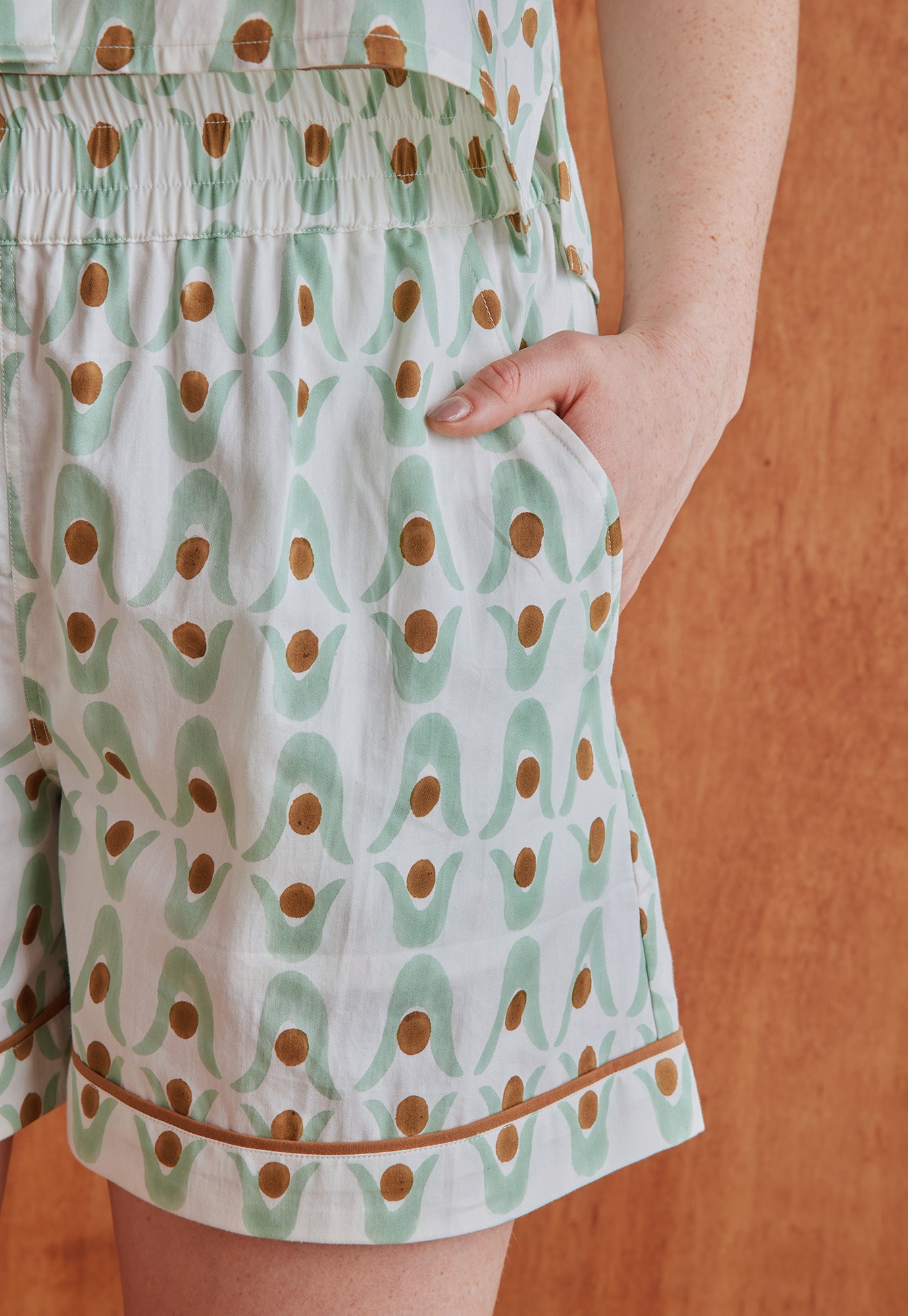 Short Pyjama Set - Geo Flower