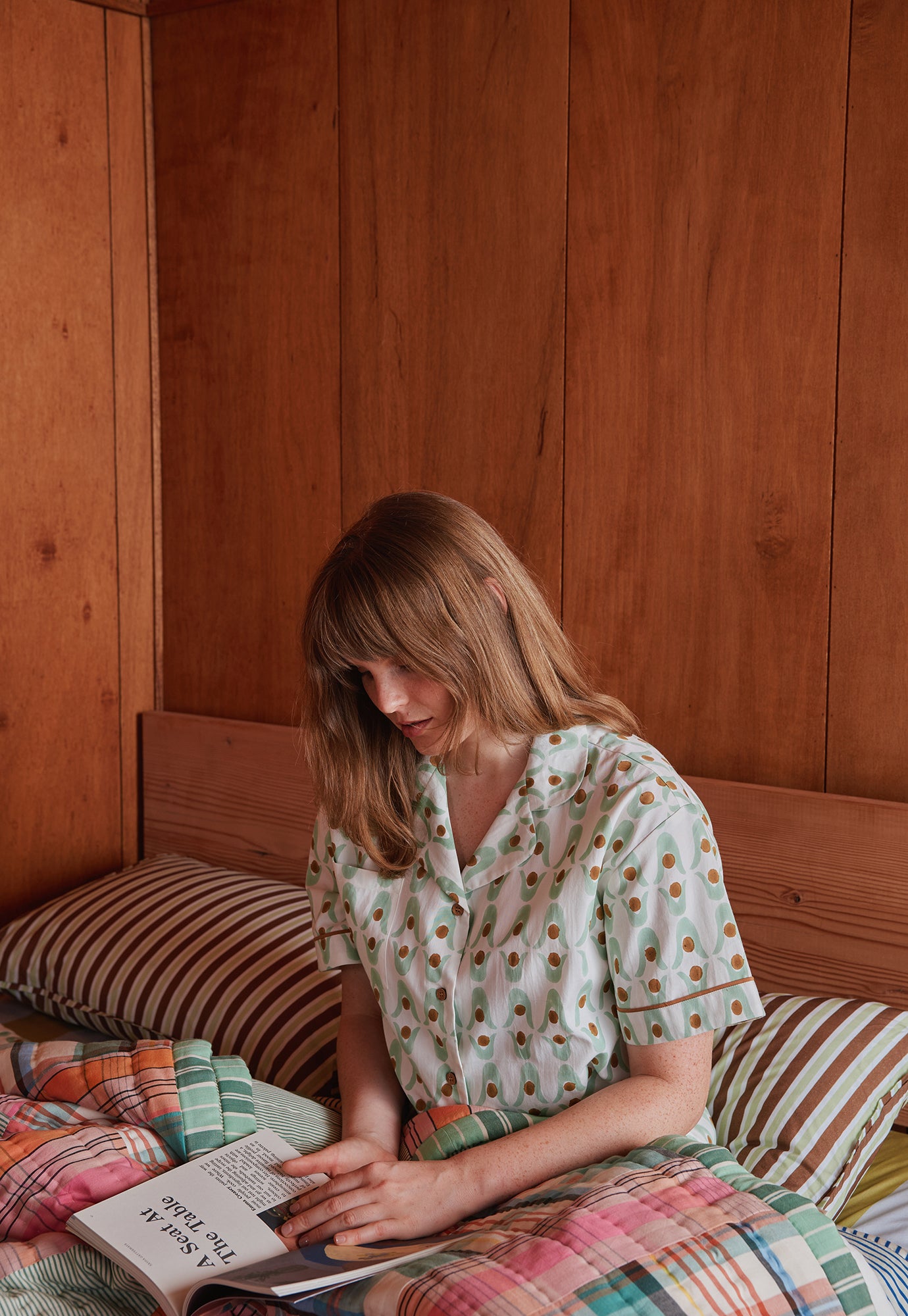 Short Pyjama Set - Geo Flower