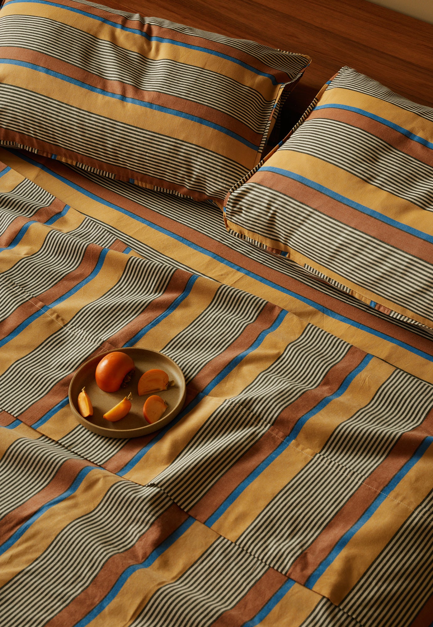 Flat Sheet - Louise Stripe