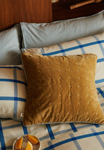 Velvet Cushion Cover - Fennel Seed