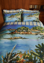 Organic Cotton Quilt Cover - Diggers Island