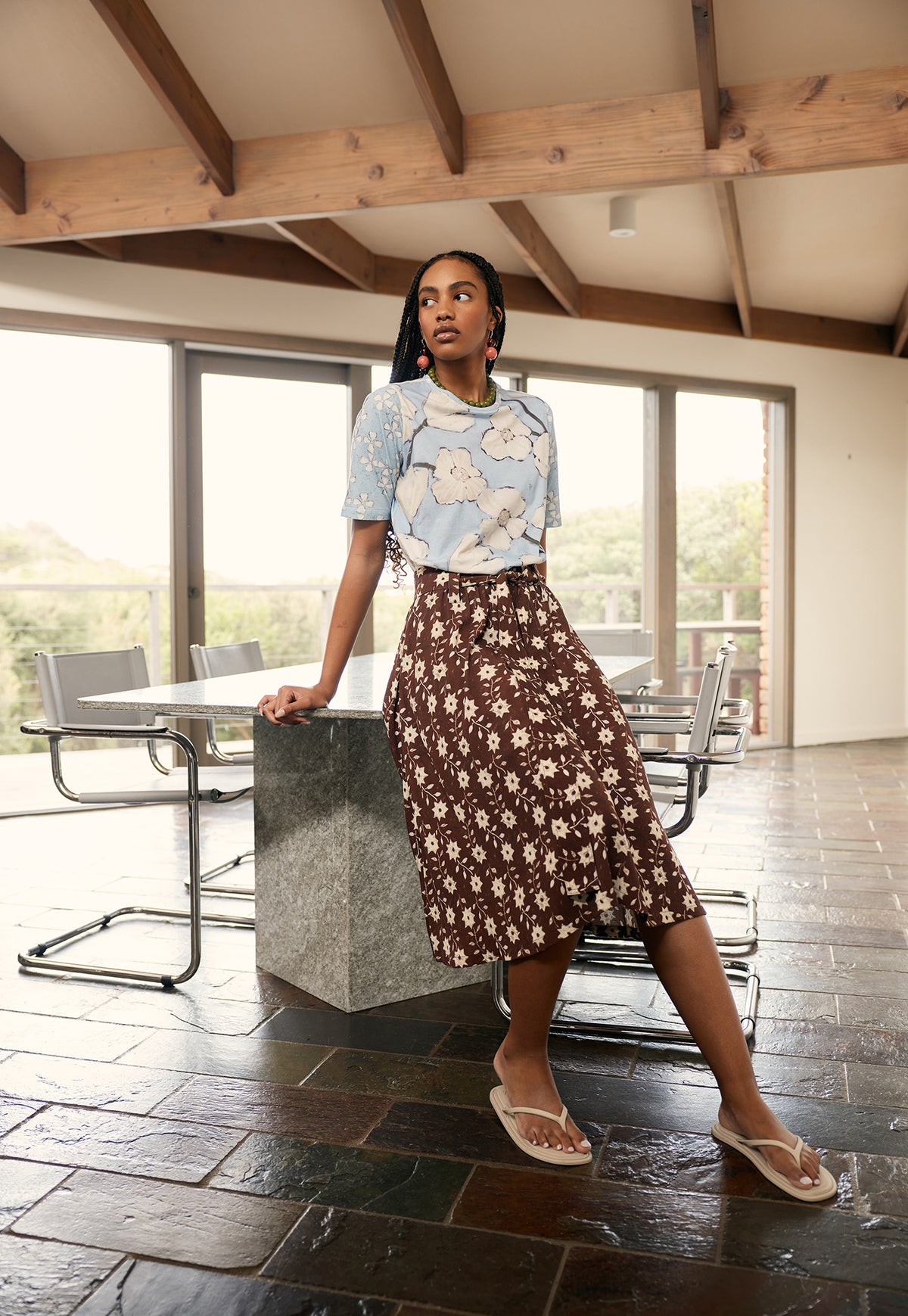 Porcelain Tie Skirt