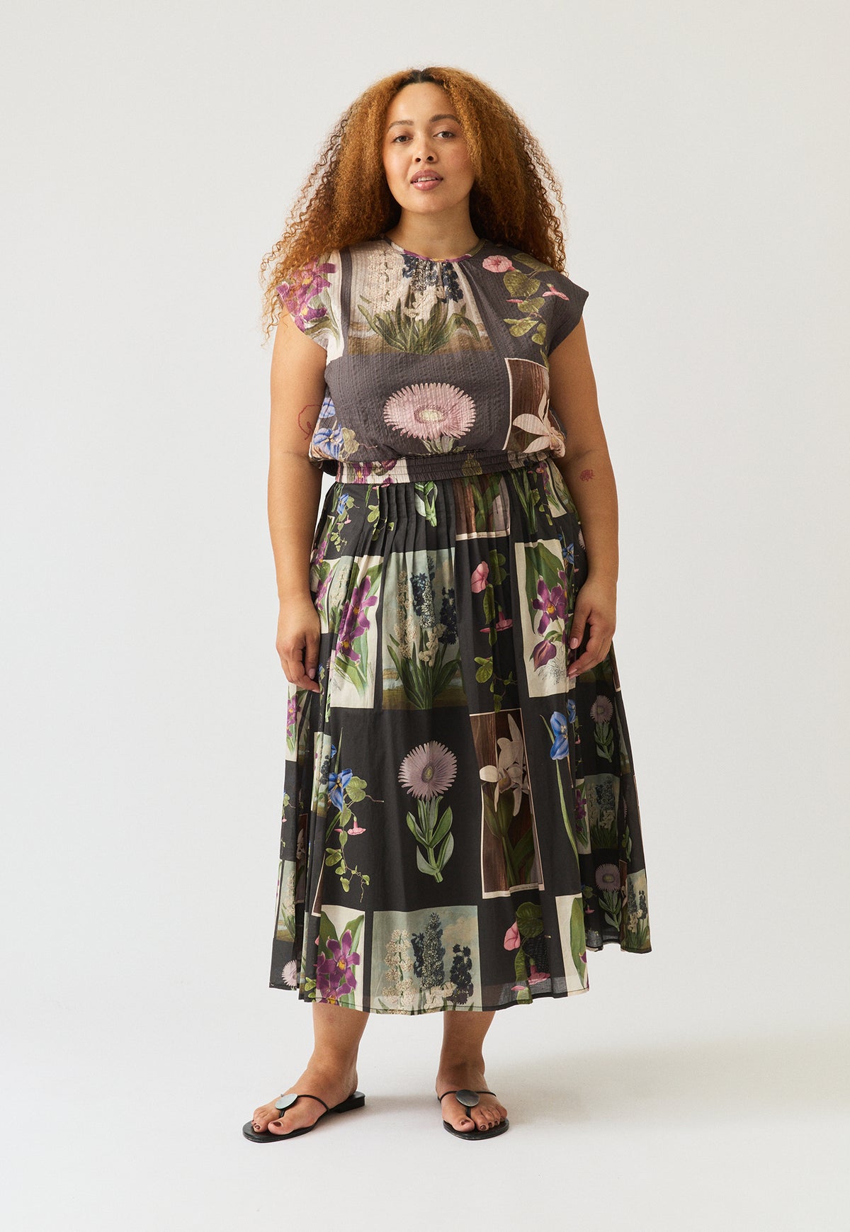 Alma Yoke Skirt
