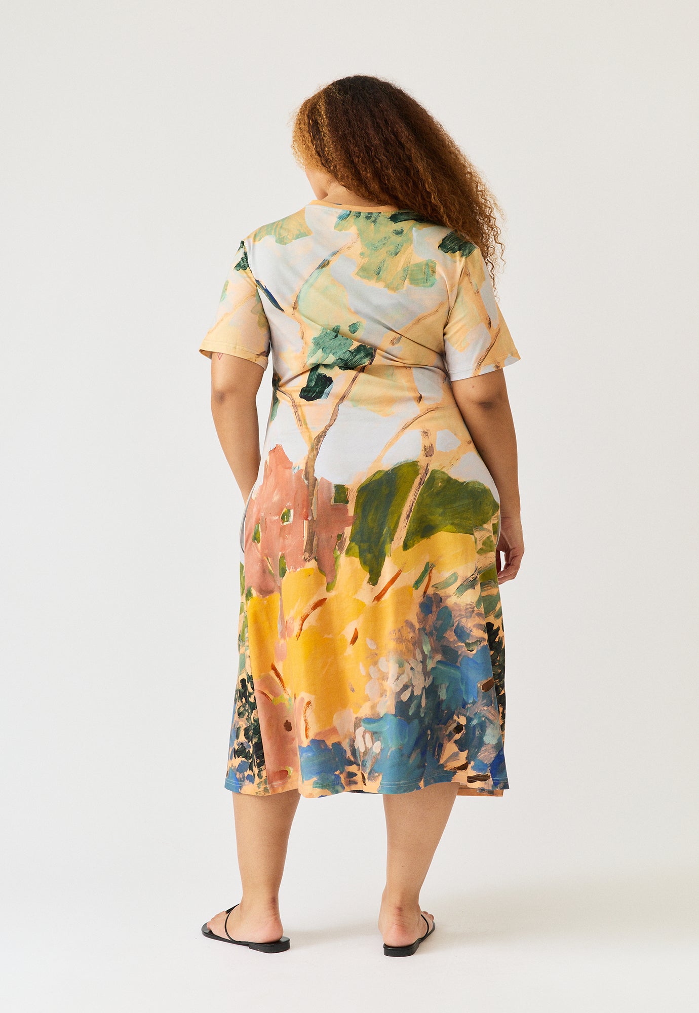 Short Sleeve Elena Dress