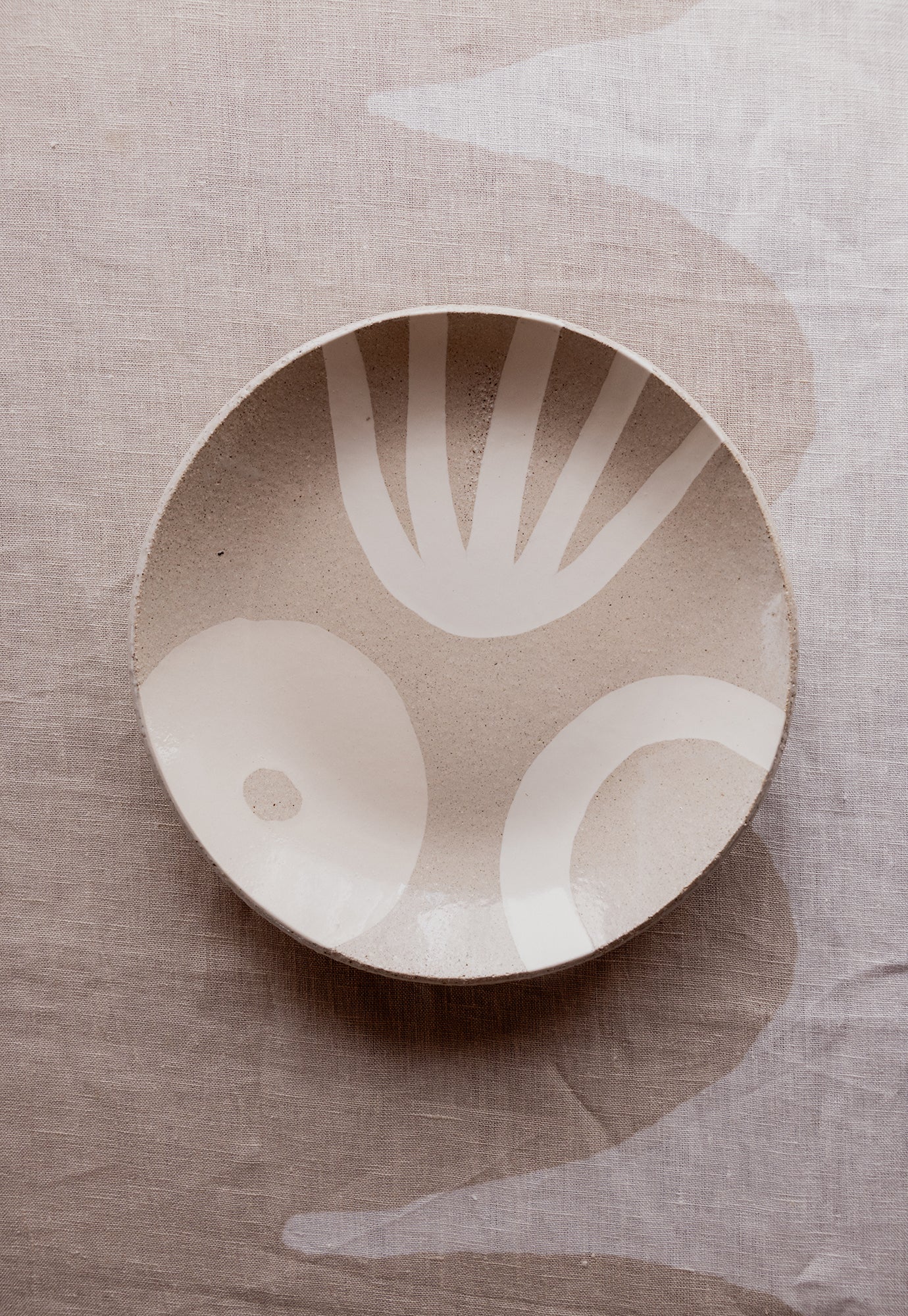 Light Shapes Small Platter