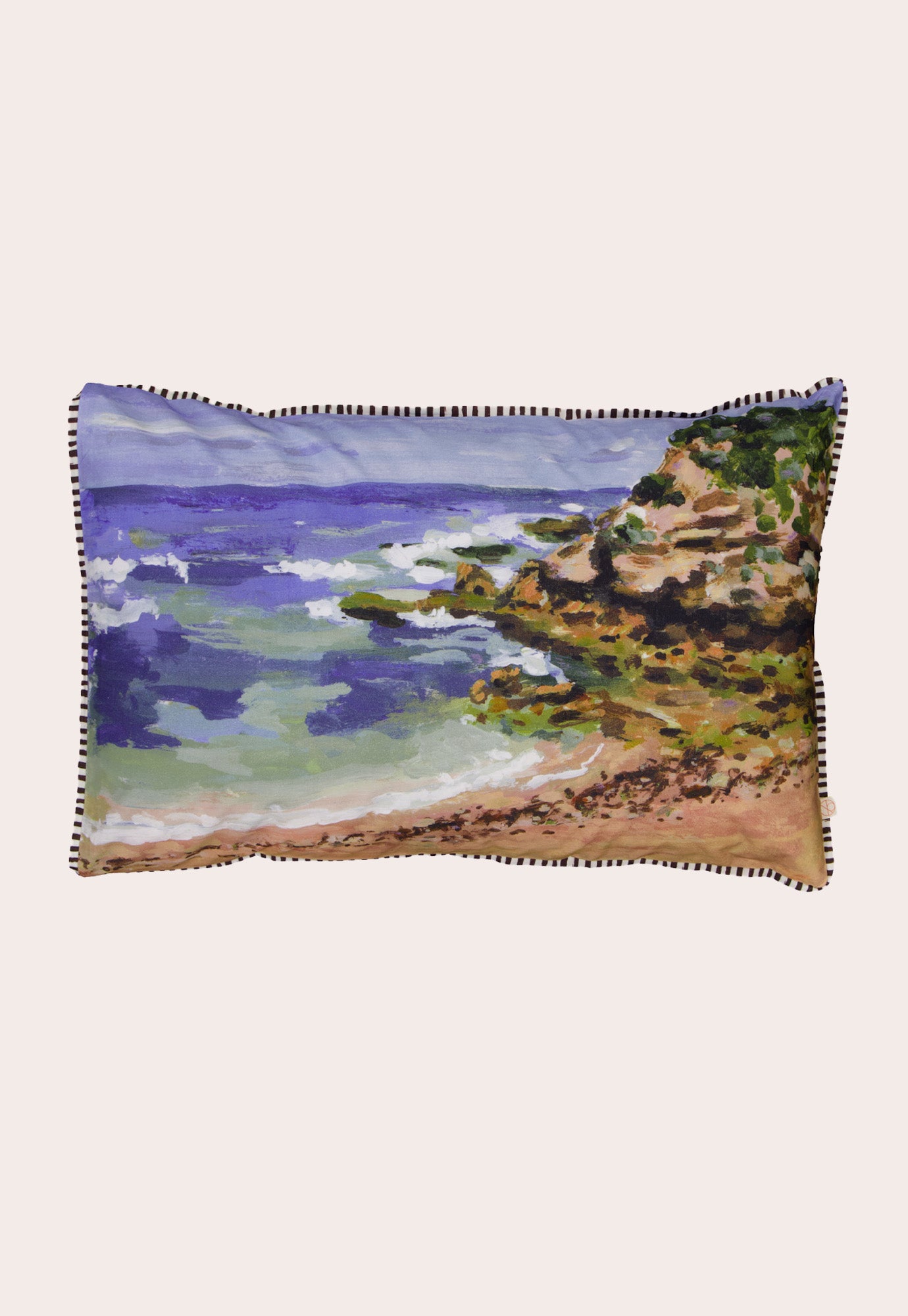 Organic Cotton Pillowcase - Beach Landscape