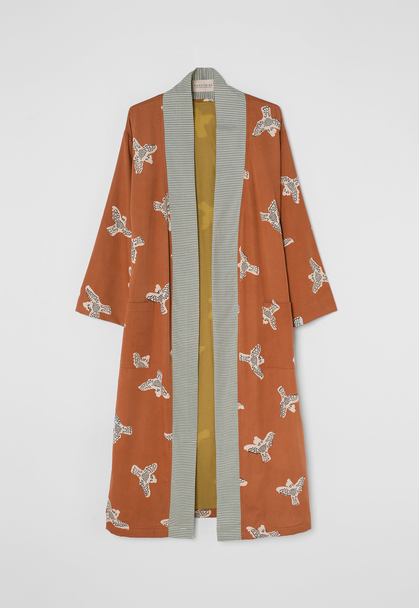 Dressing Gown - Cockatoo Brown