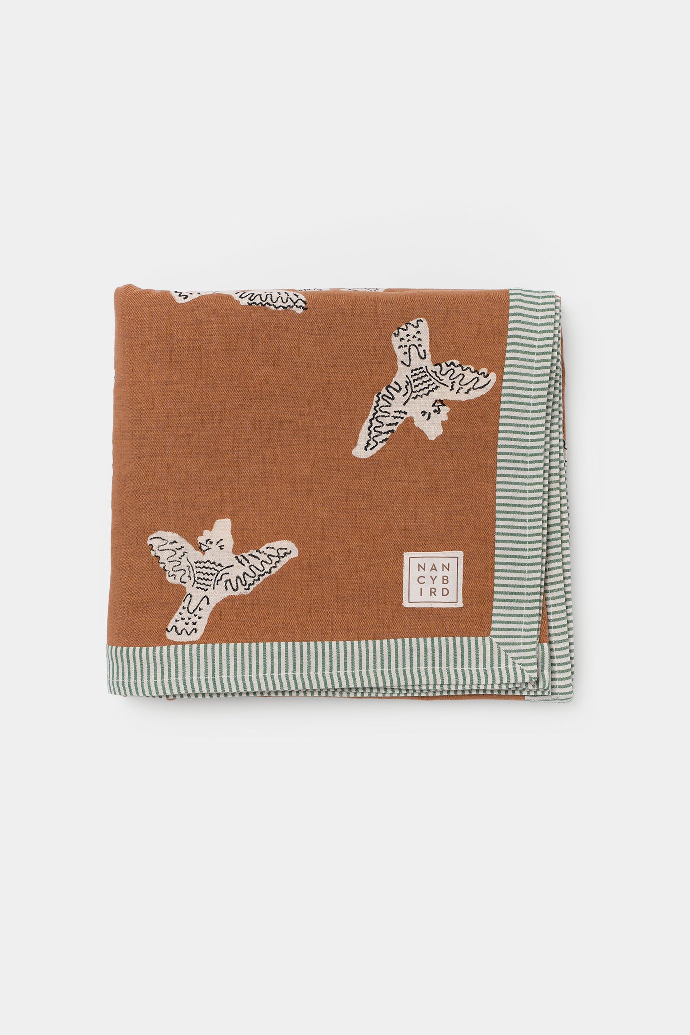 Table Cloth - Cockatoo Brown