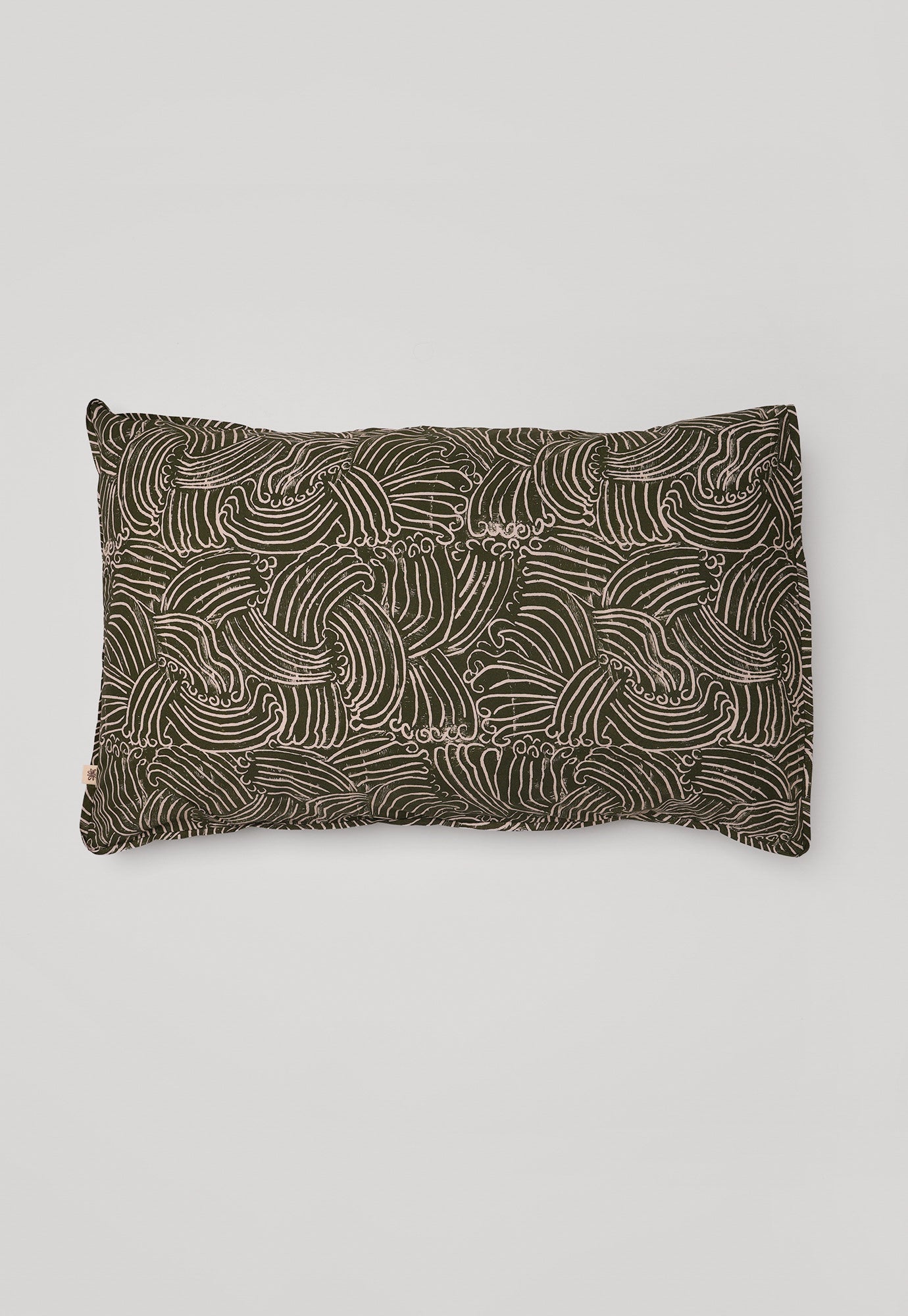 Pillowcase - Khaki Waves