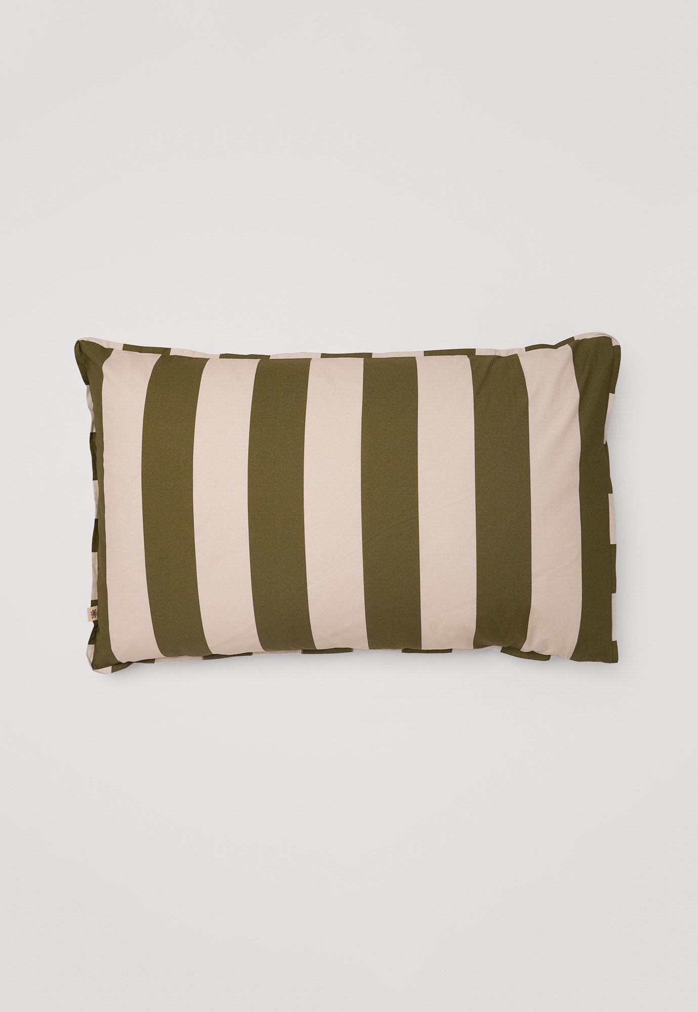 Pillowcase - Khaki Stripe