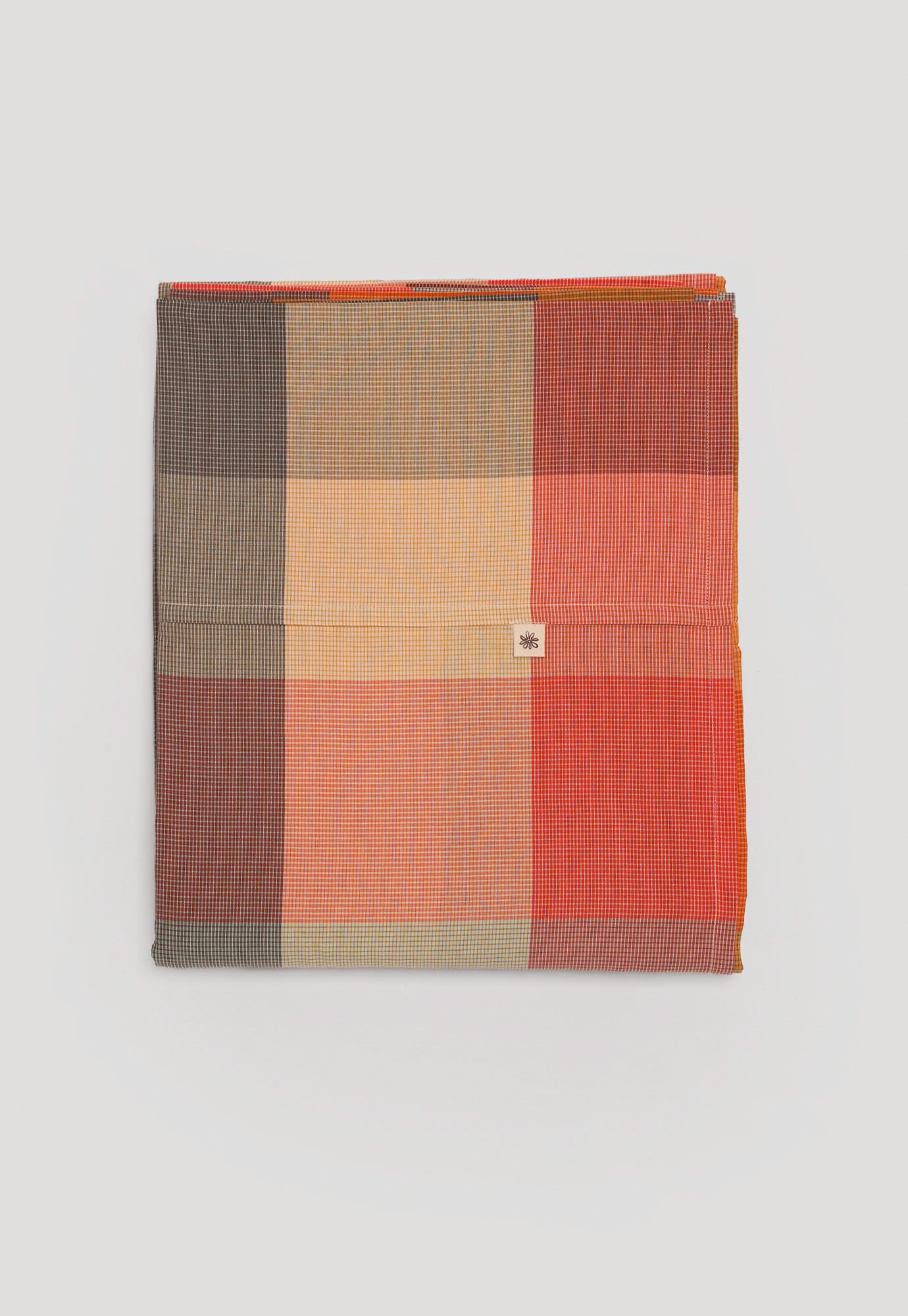 Flat Sheet - Warm Check