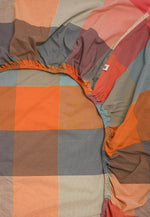 Fitted Sheet - Warm Check