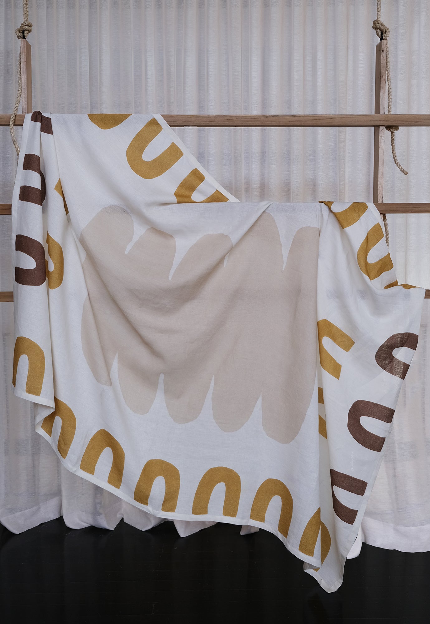 Shapes Linen Tablecloth