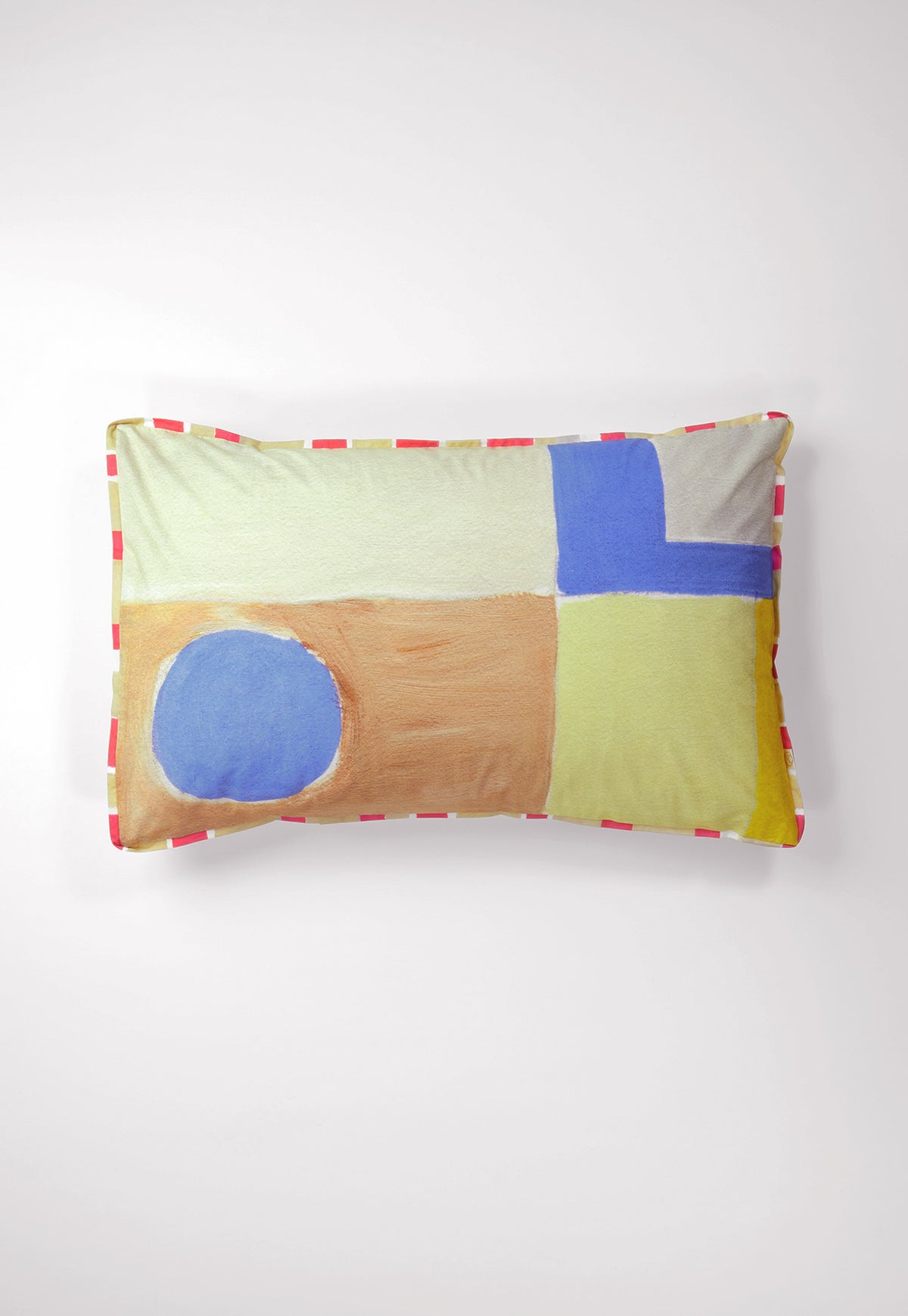 Organic Cotton Pillowcase - Circle Flag