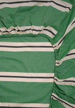Fitted Sheet - Green Stripe