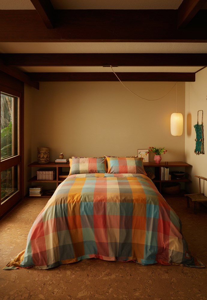 Quilt Cover - Warm Check