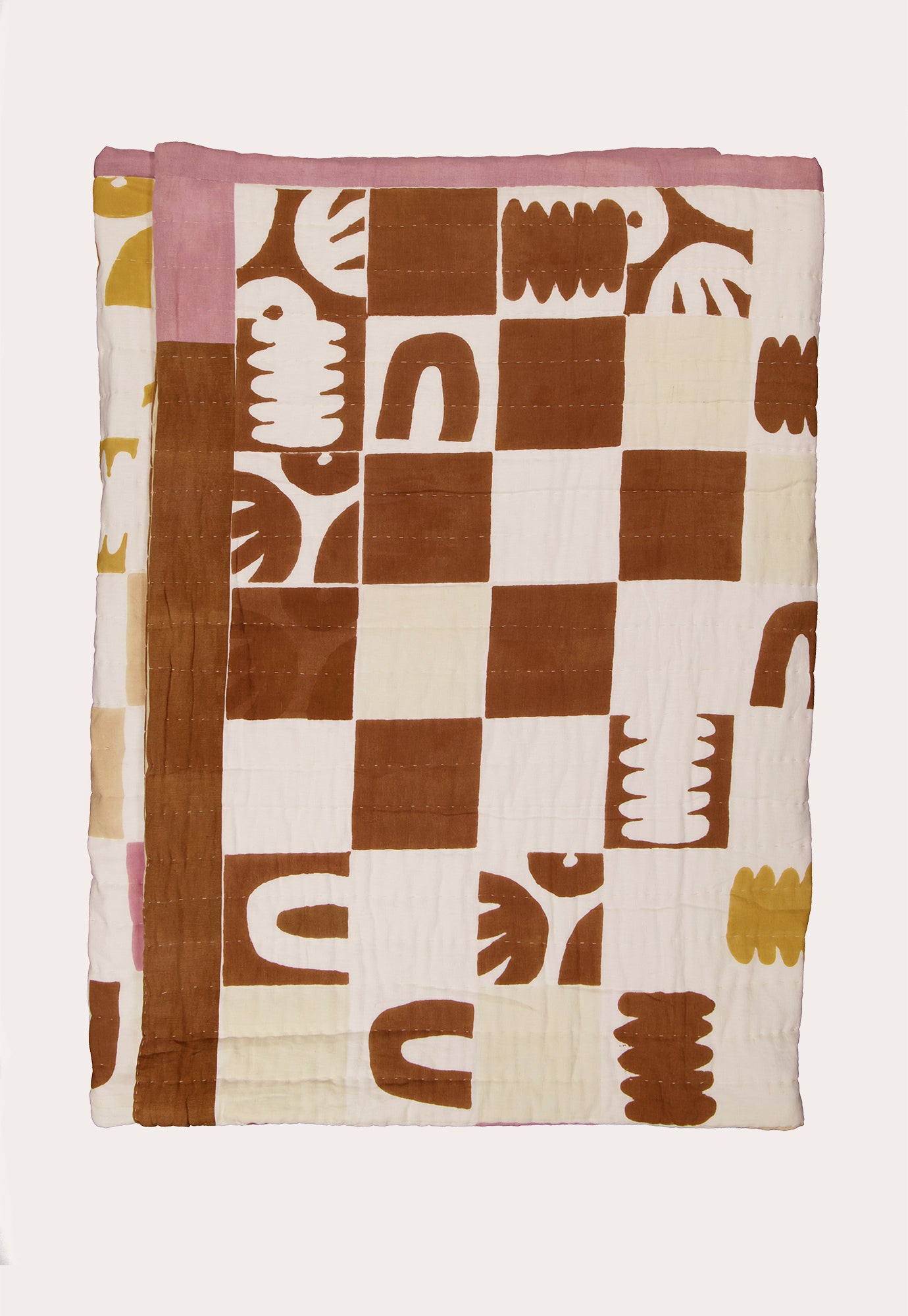 Kantha Quilt and Pillowcase Set