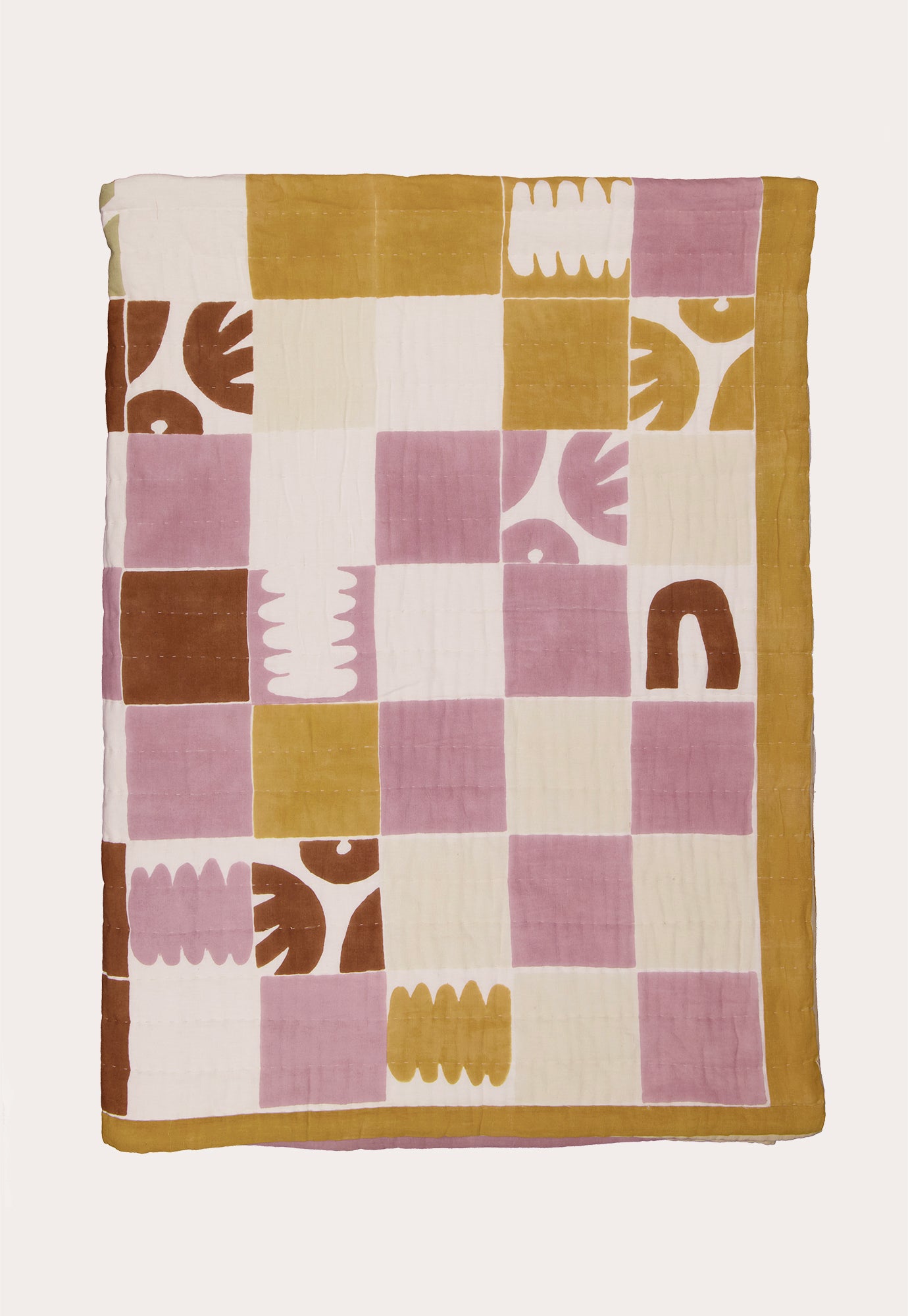 Kantha Quilt and Pillowcase Set
