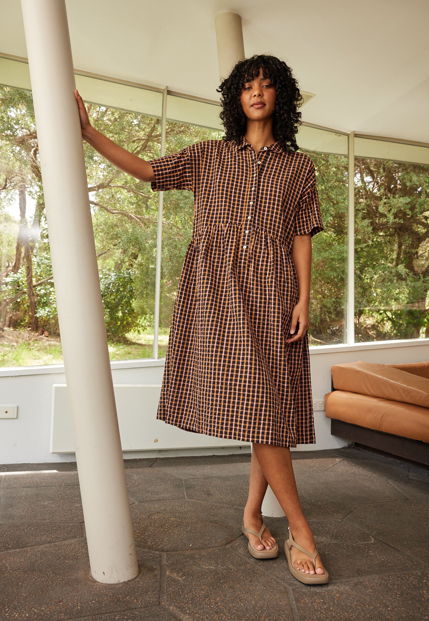 Luma Shirt Dress