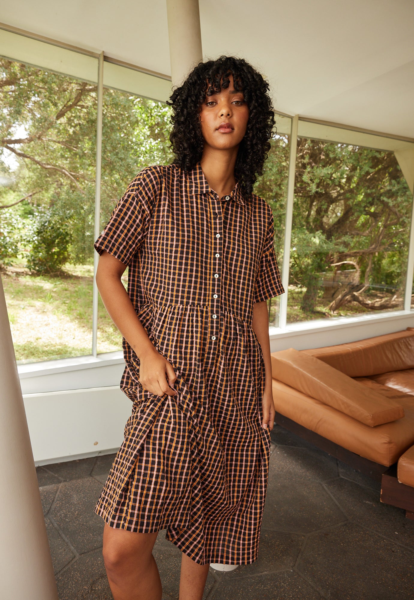 Luma Shirt Dress