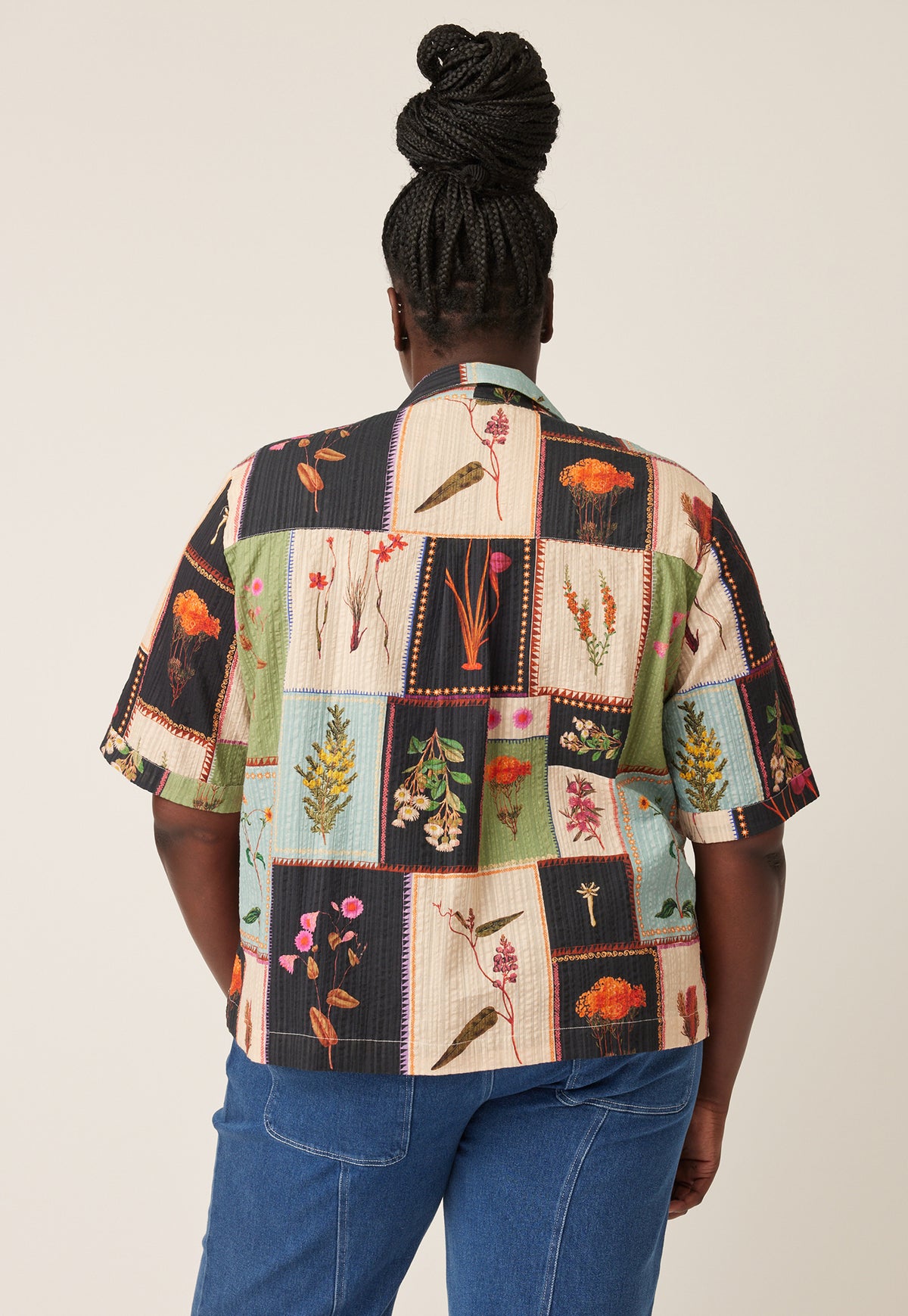 Summer Shirt - Patchwork Floral