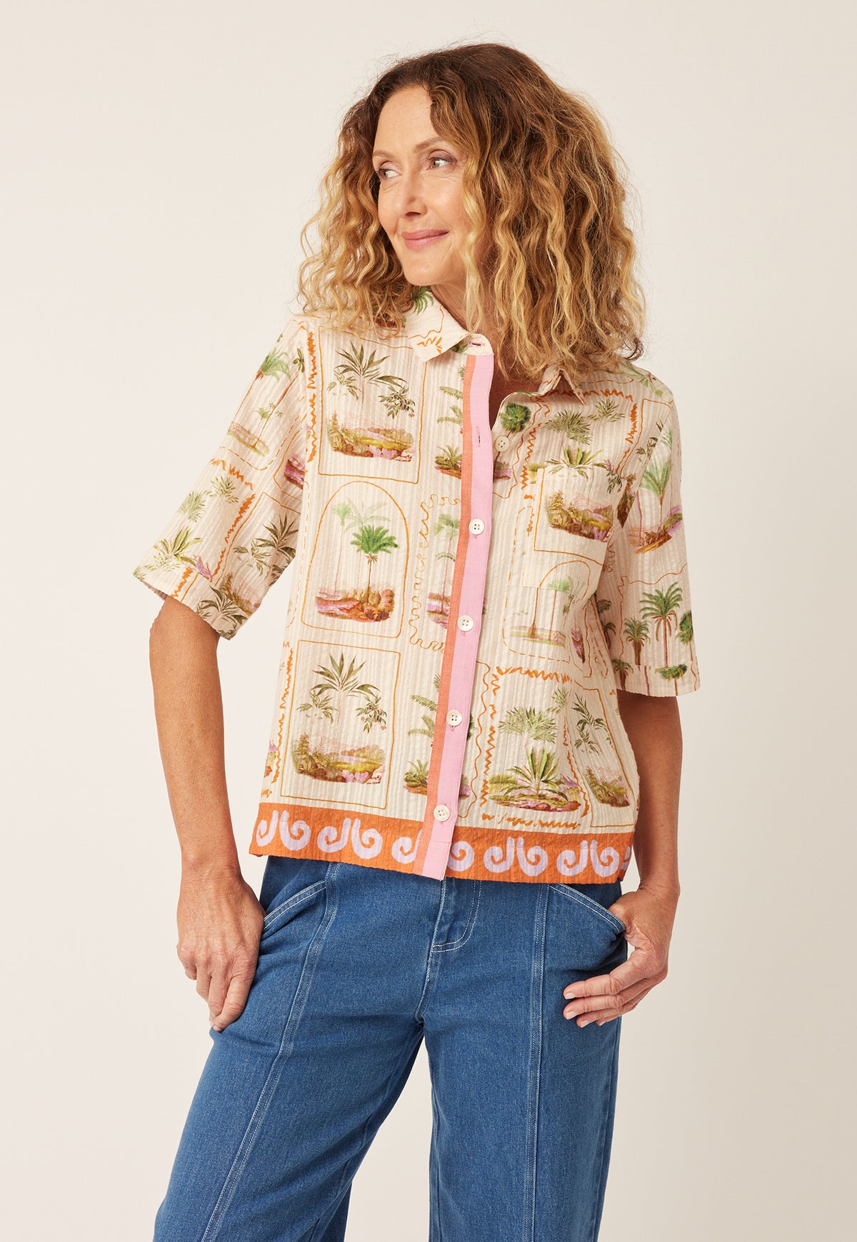 Summer Shirt - Palm
