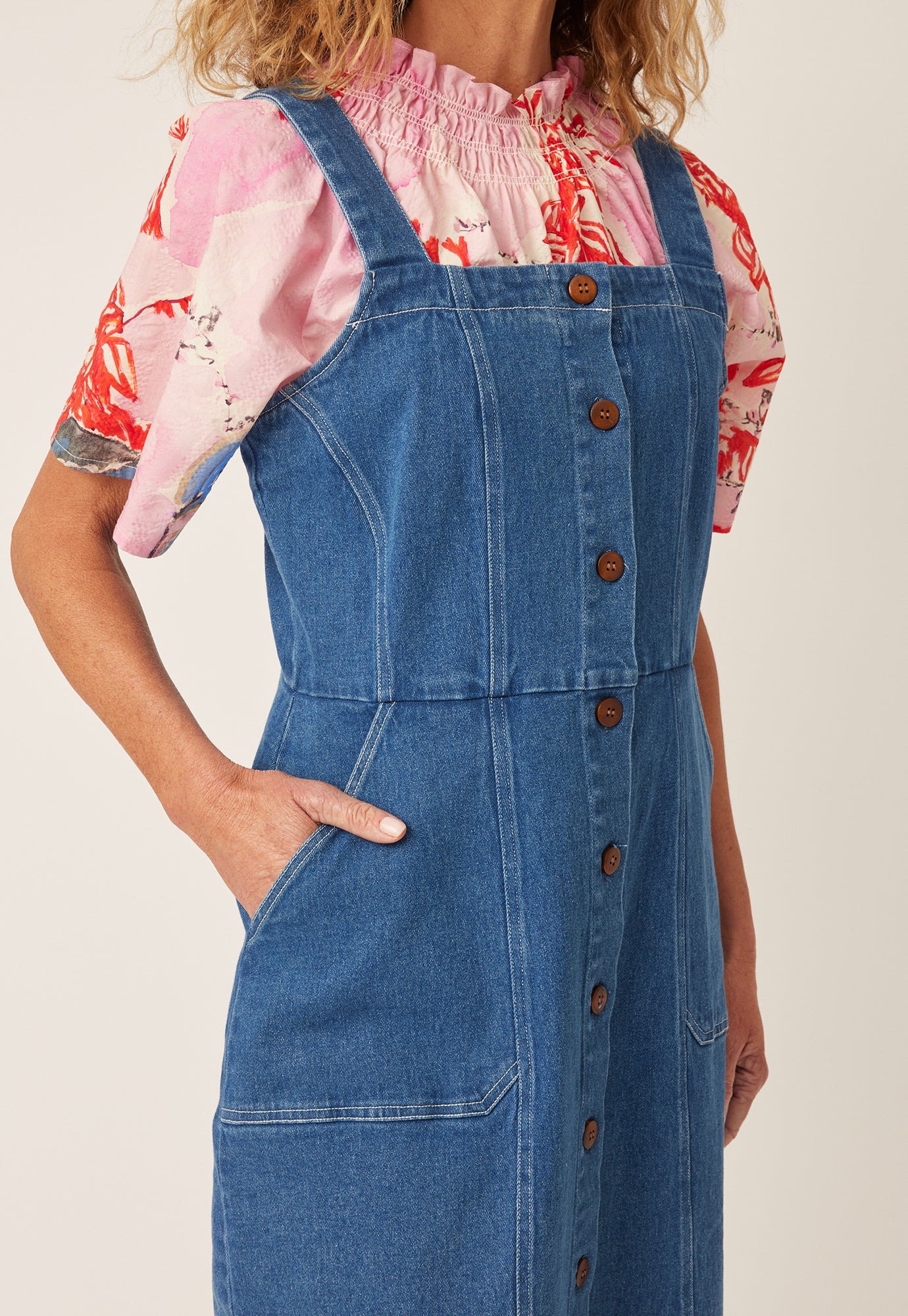 Audrey Pinafore Dress