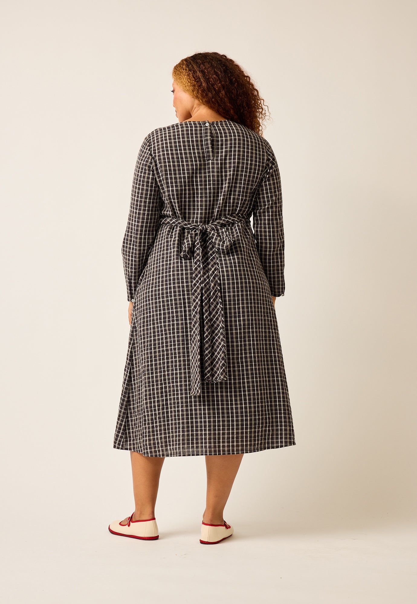 Lily Wrap Tie Dress