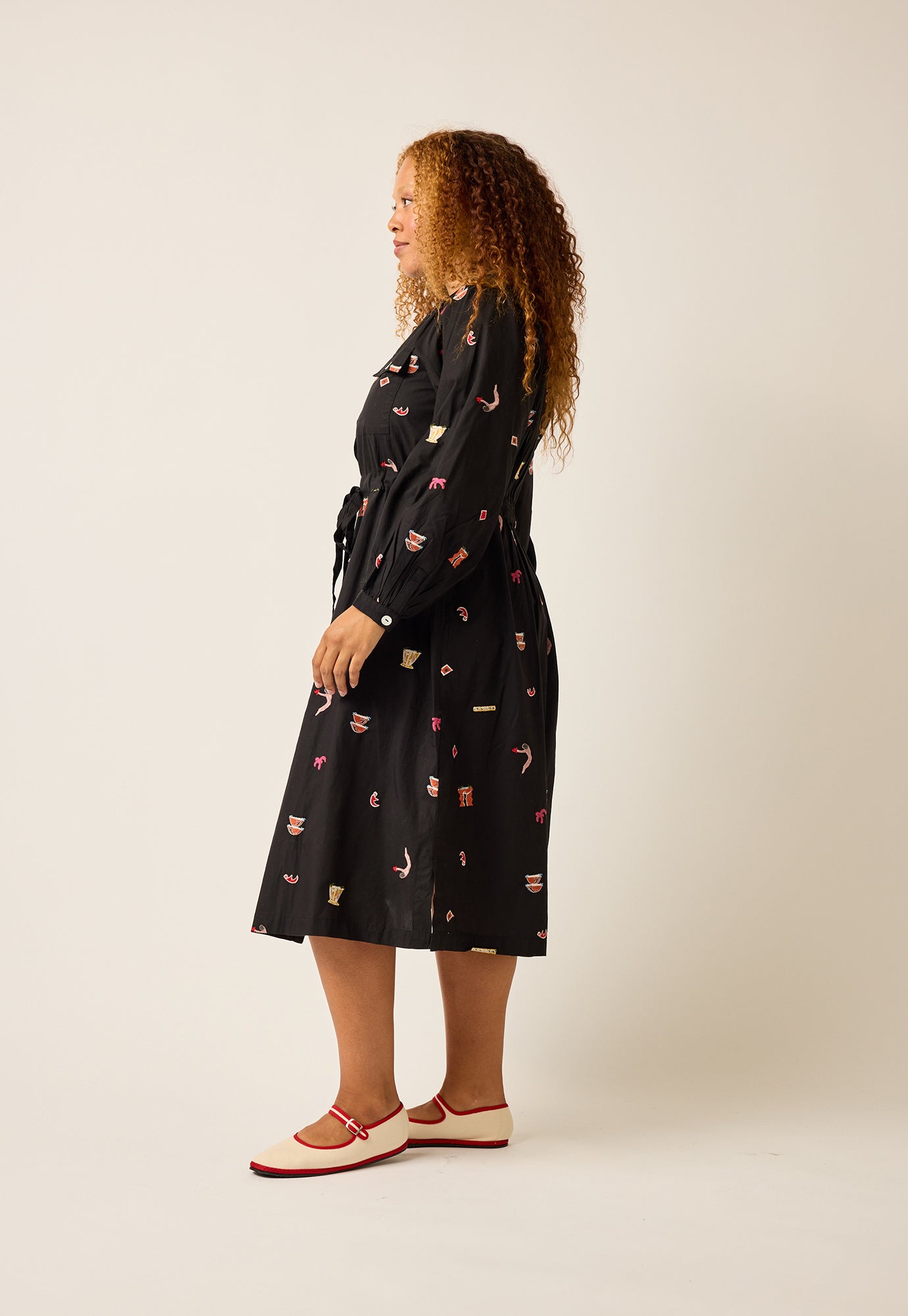 Edie Drawstring Dress