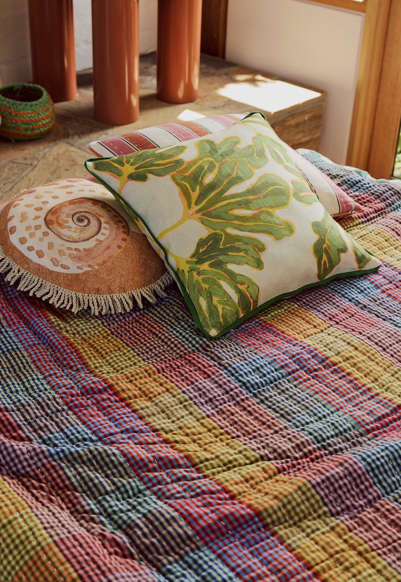 Linen Square Cushion Cover