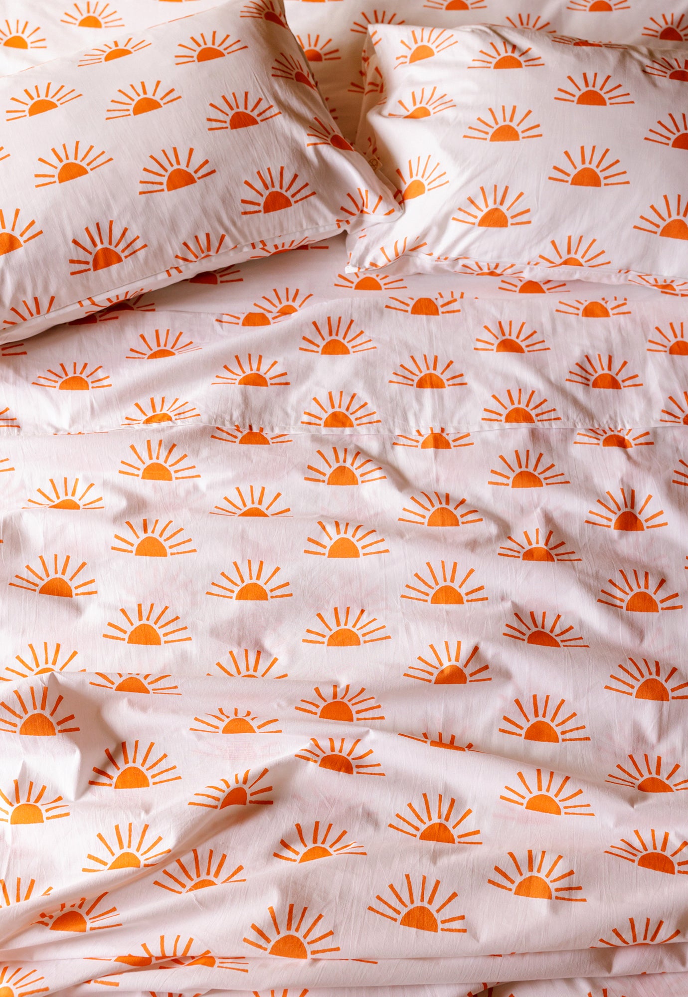 Sunburst Organic Cotton Flat Sheet