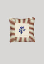 Organic Cotton Square Cushion Cover - Palm