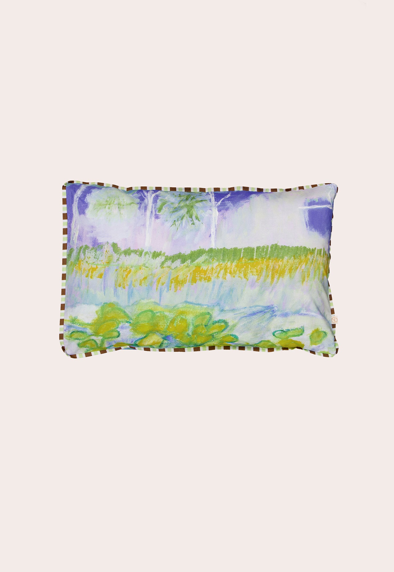 Organic Cotton Pillowcase - Lily Pads