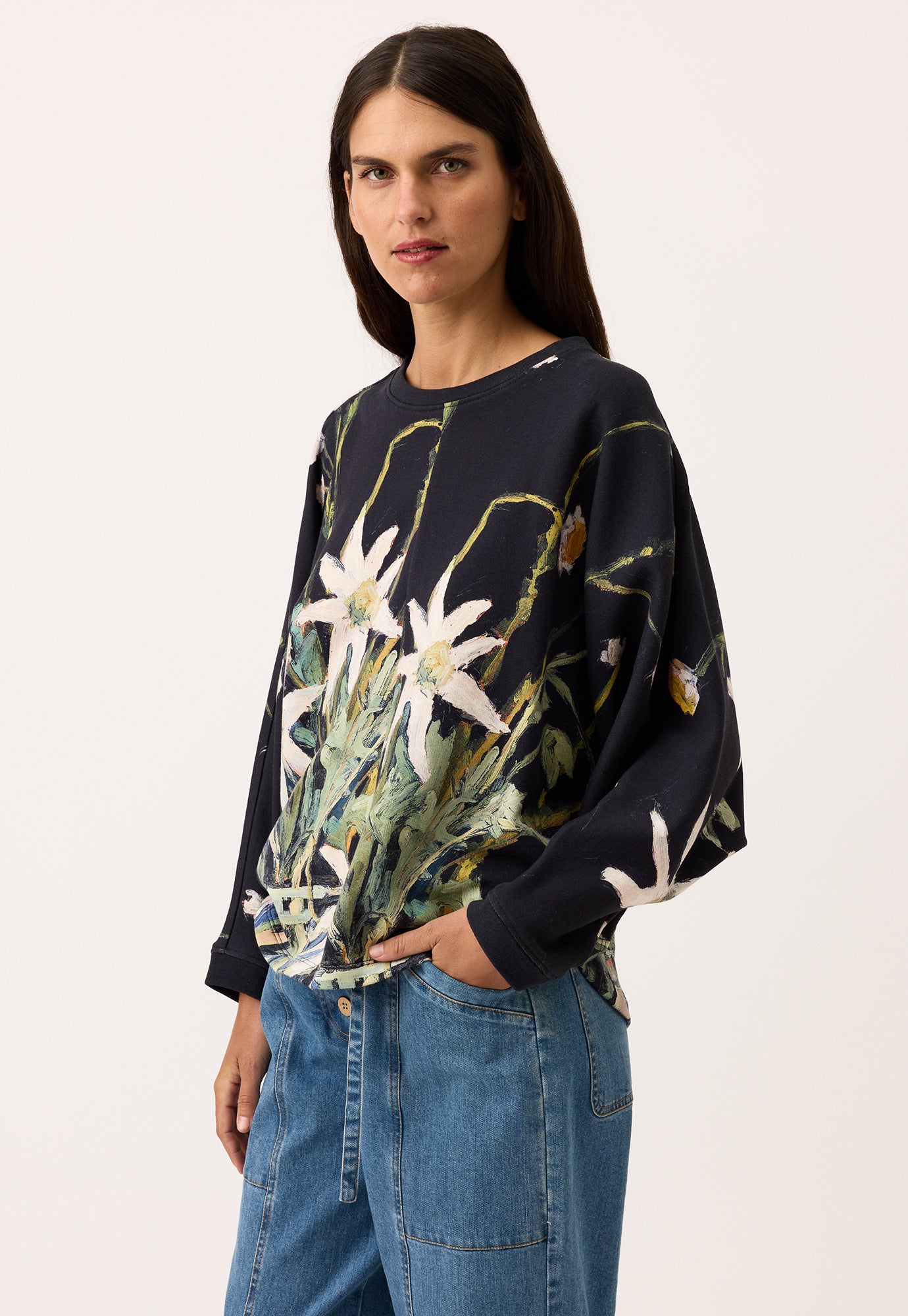 Dahlia Batwing Sweat