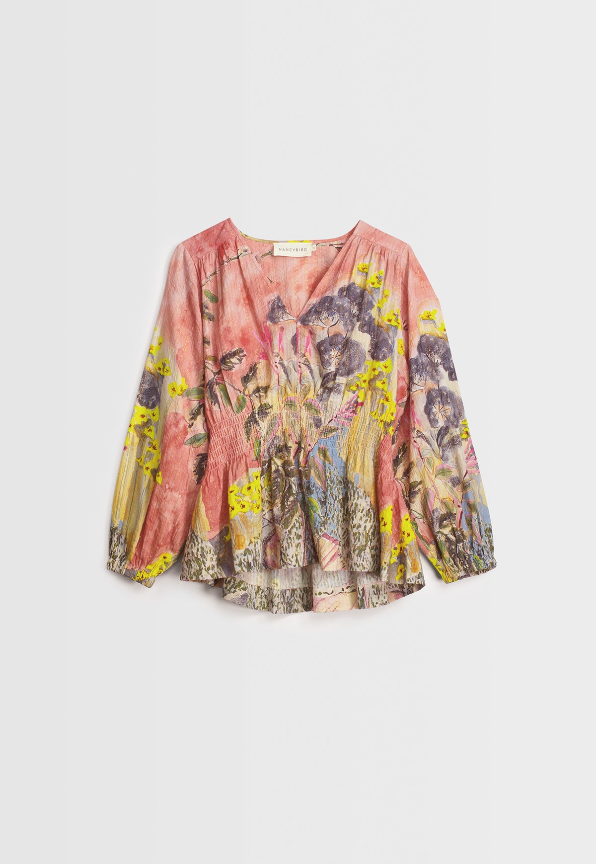 Lucia Blouse - Spring Bloom