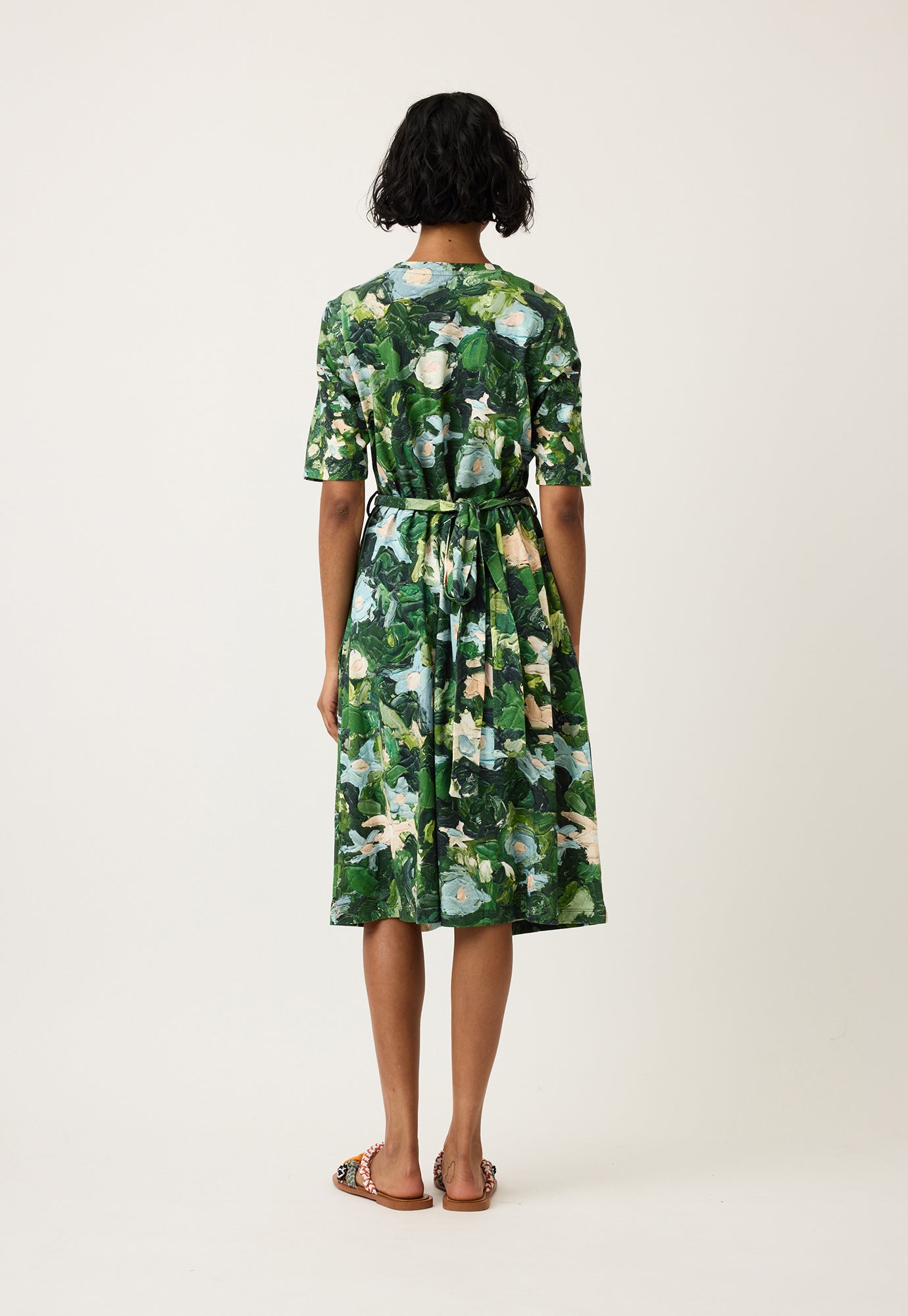 Terra Short Sleeve Wrap Dress