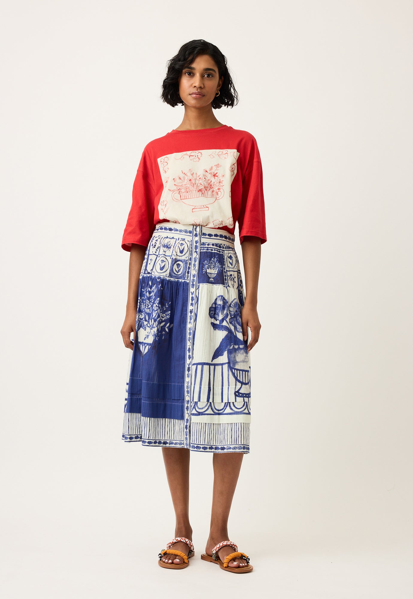 Coco Pintuck Skirt