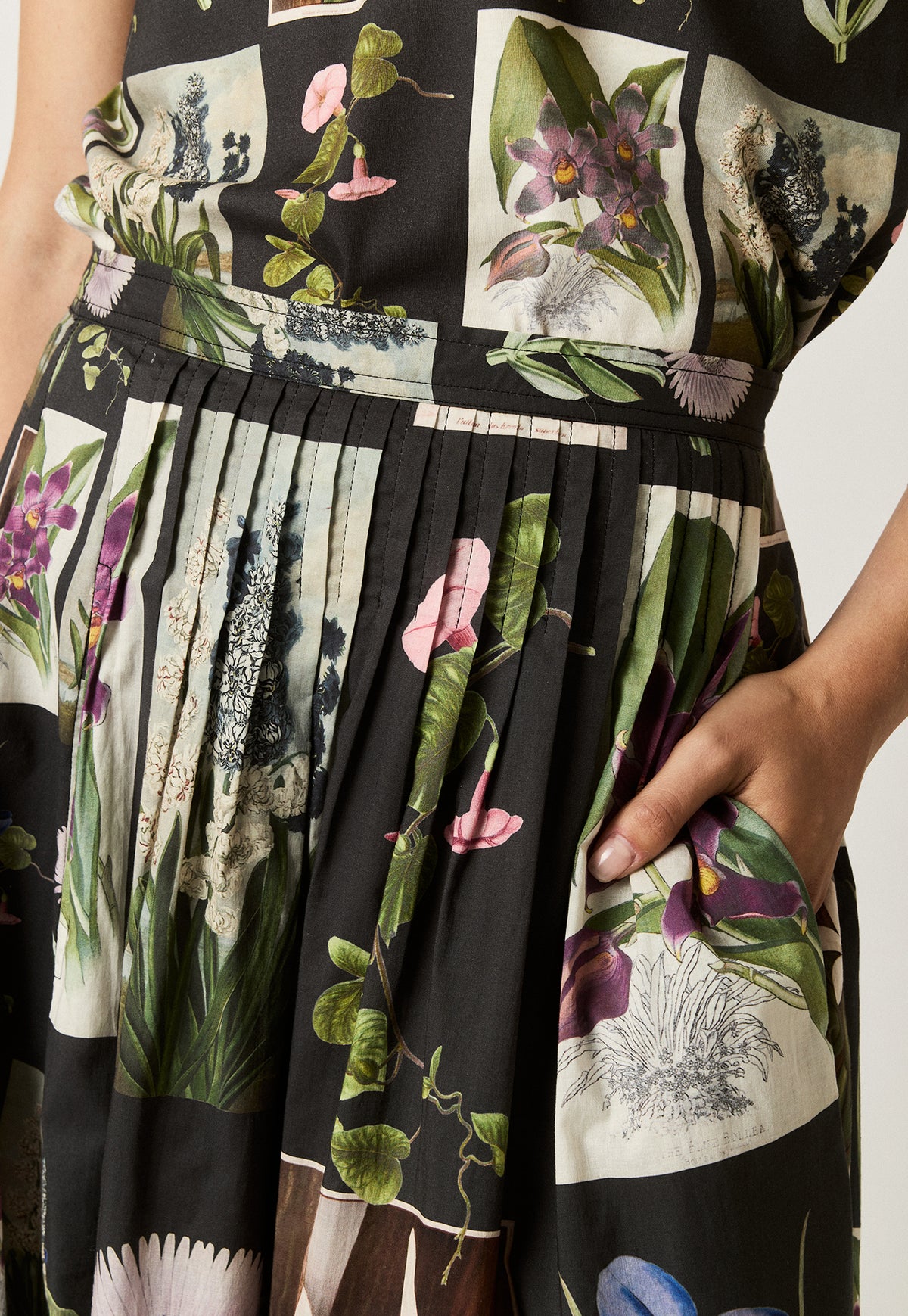 Alma Yoke Skirt