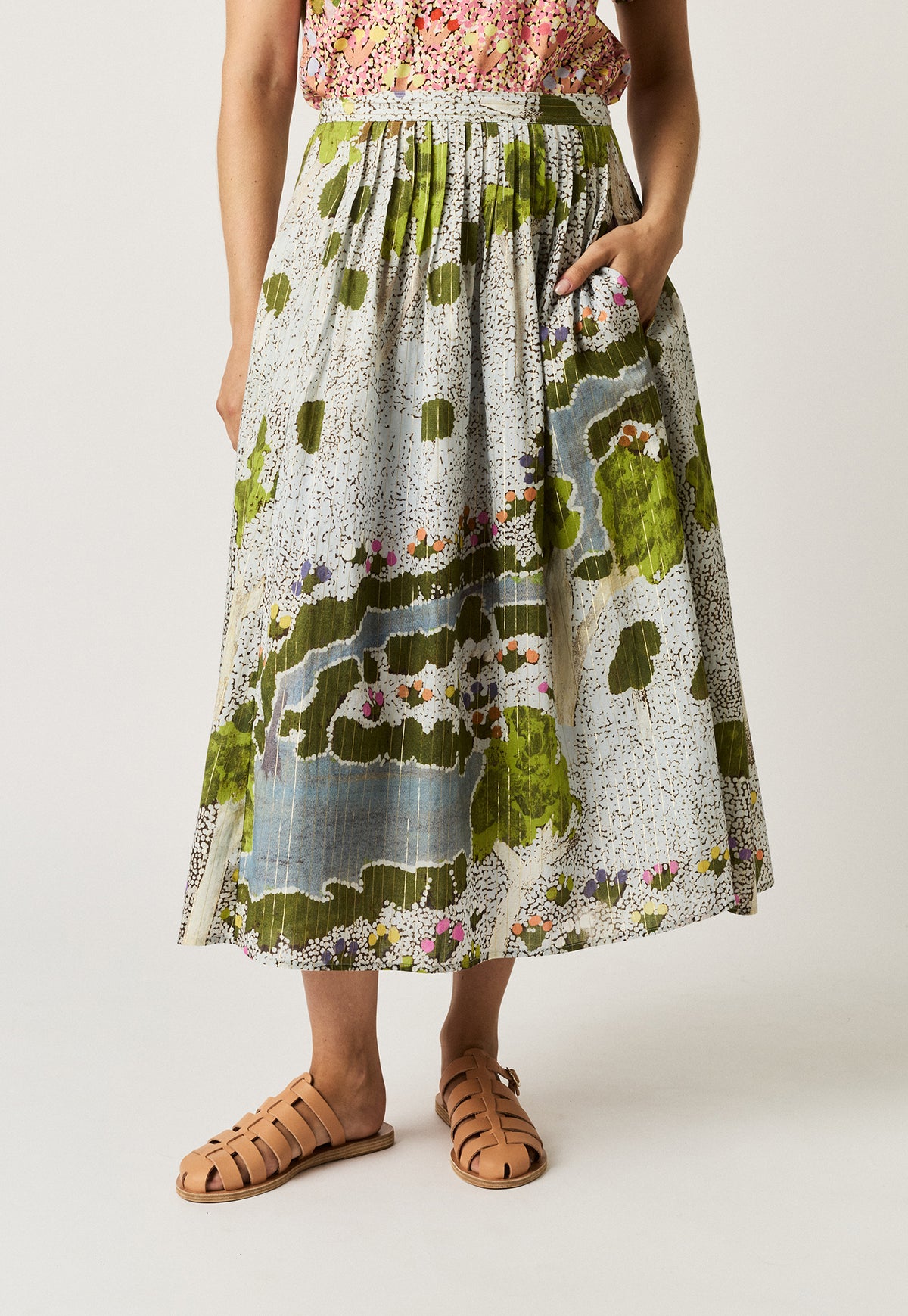 Alma Yoke Skirt