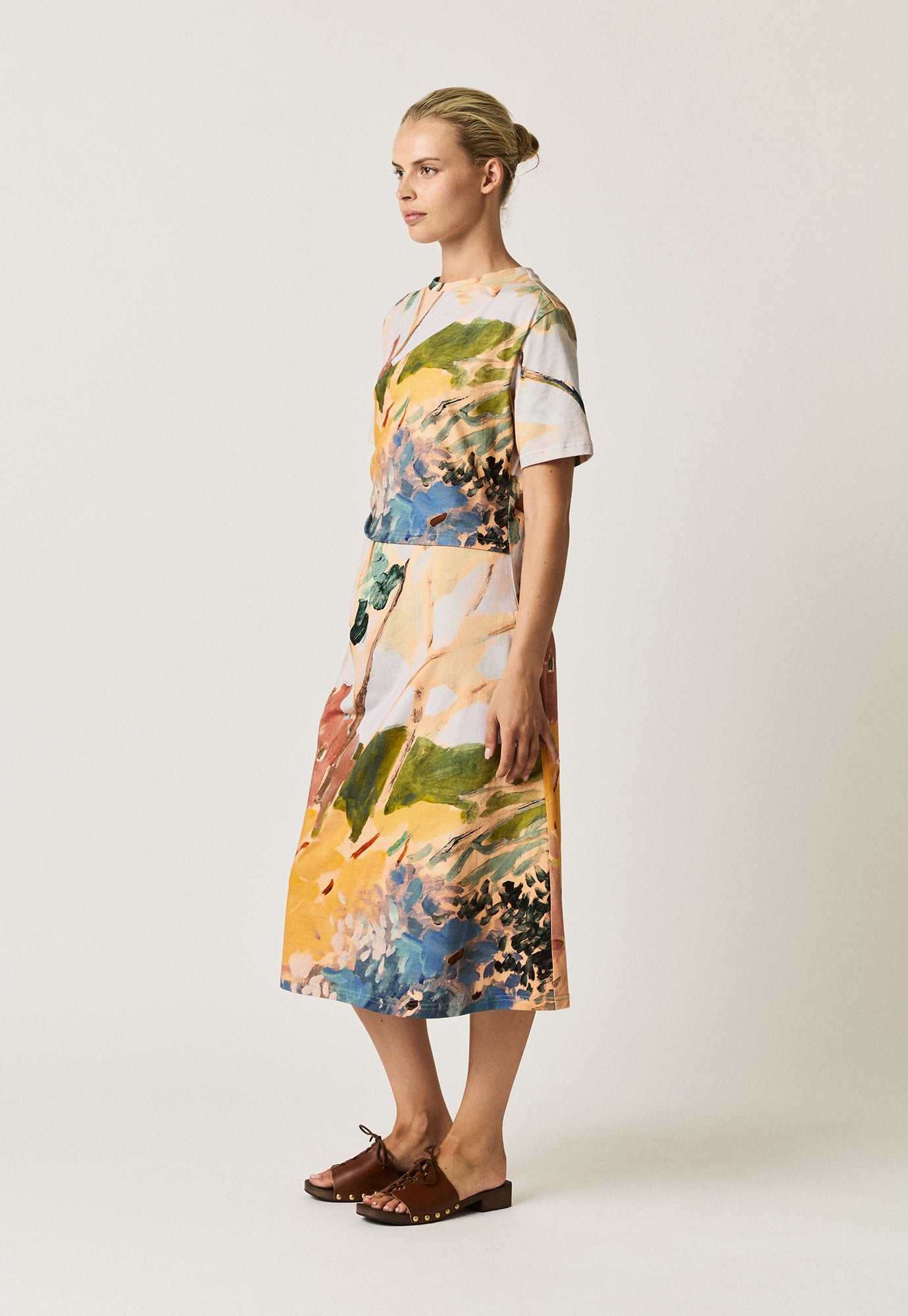 Short Sleeve Elena Dress