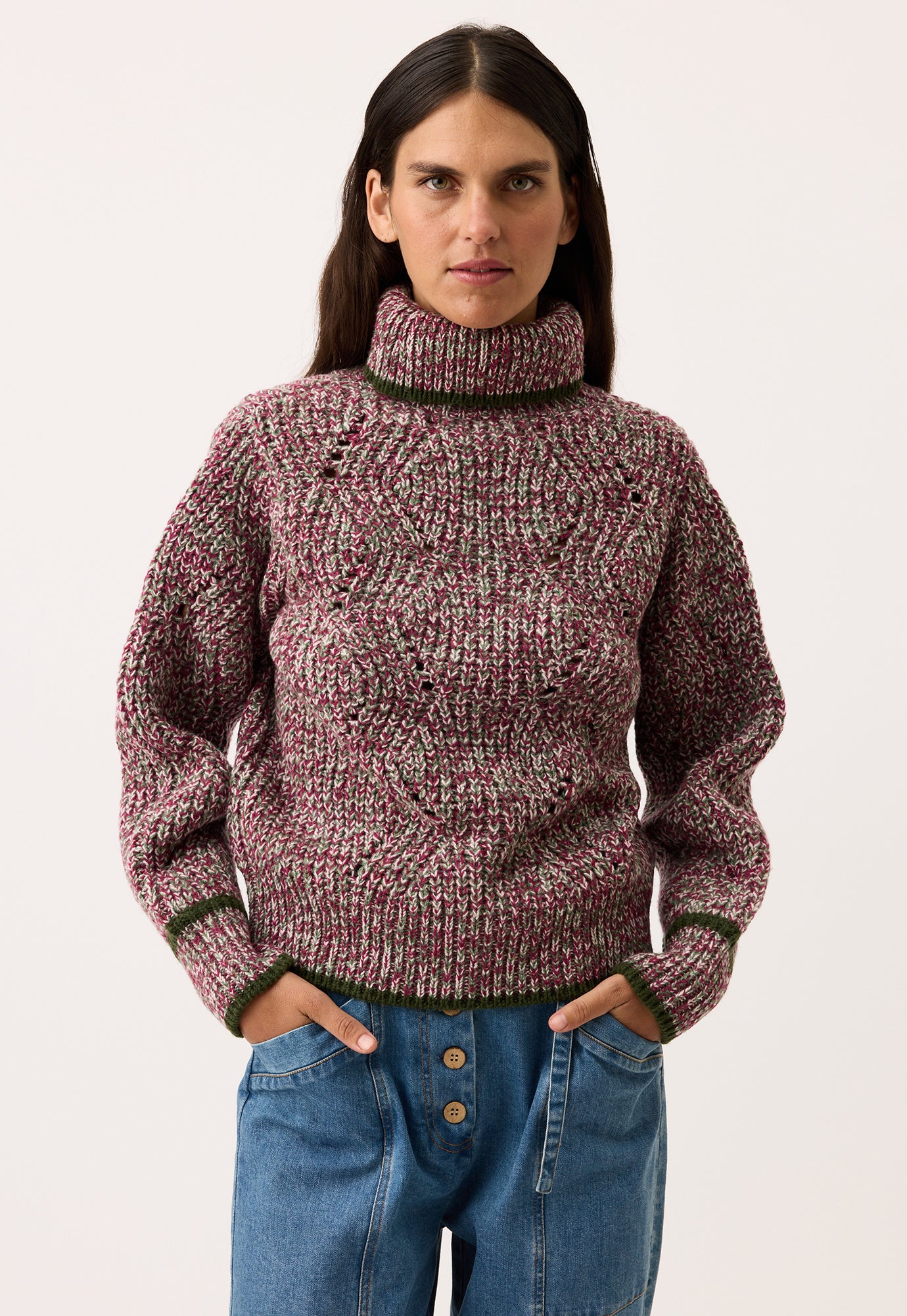 Cara Roll Neck Knit