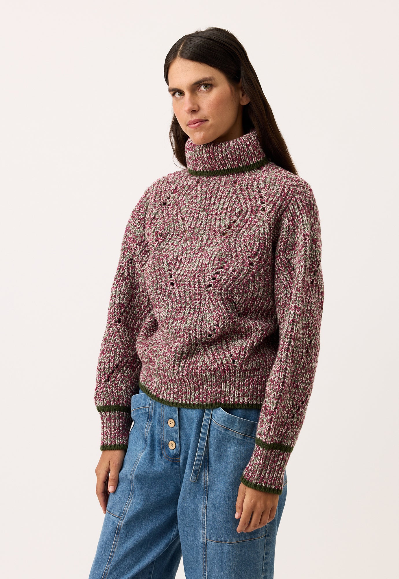 Cara Roll Neck Knit