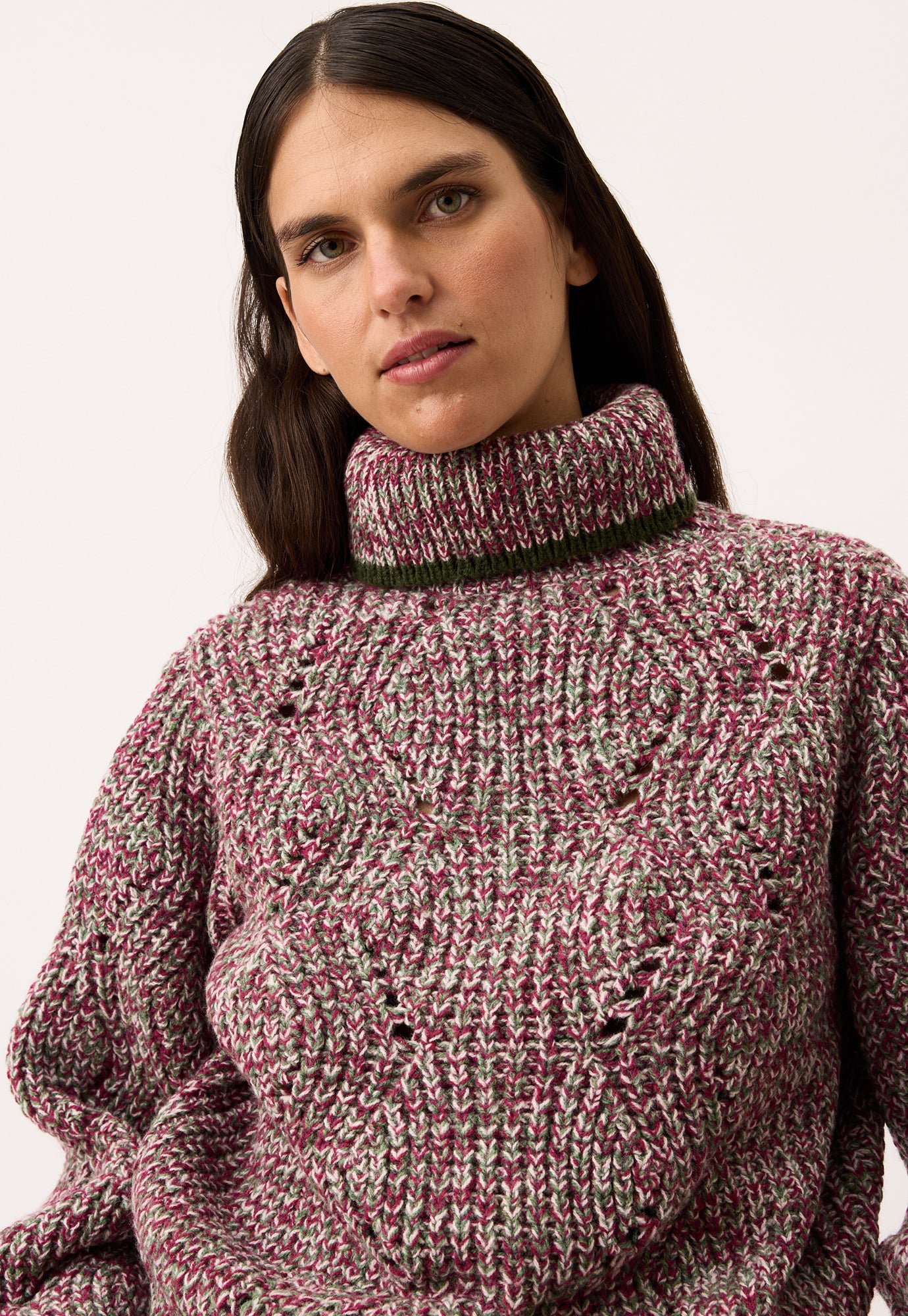 Cara Roll Neck Knit