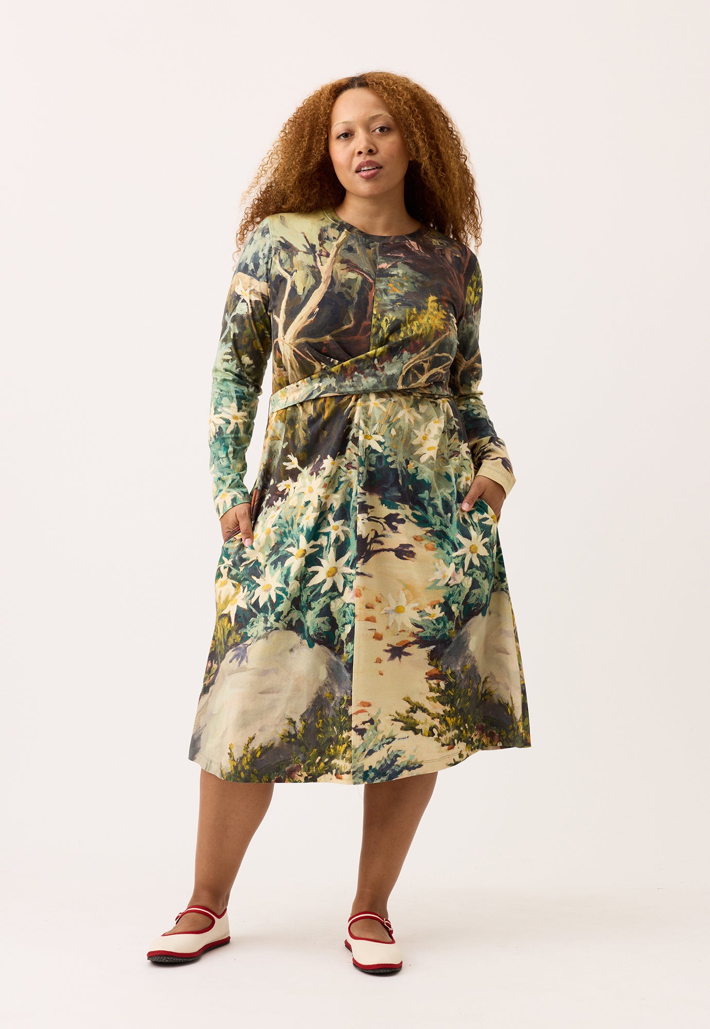 Terra Wrap Dress