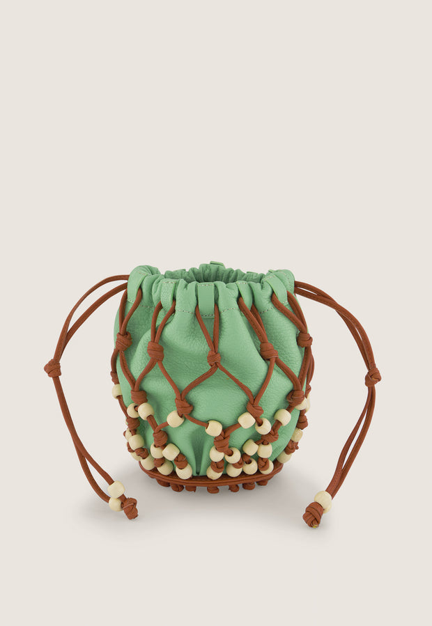 Boa Knot Pouch - Meadow